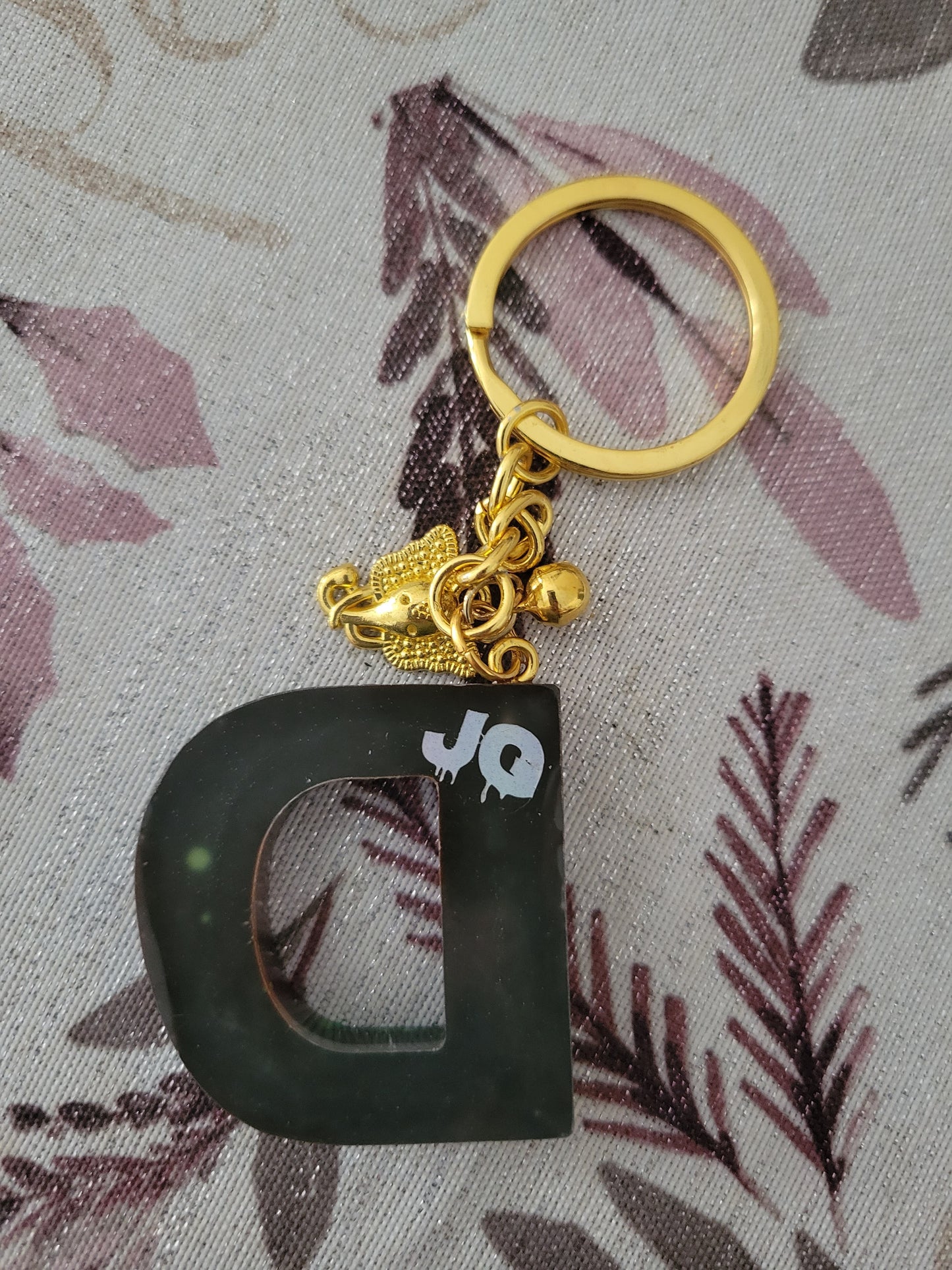 Alphabet keychain