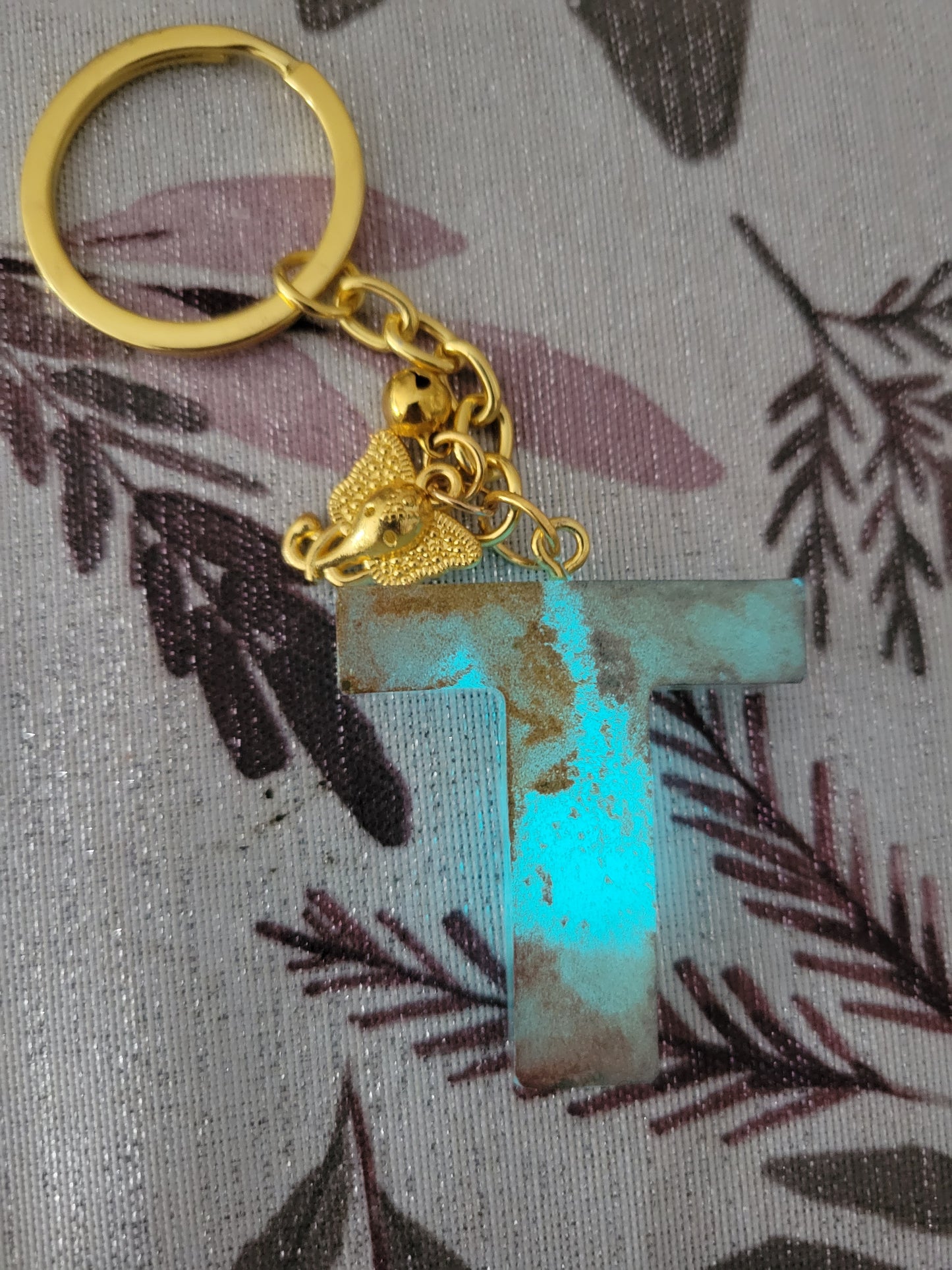 Alphabet keychain