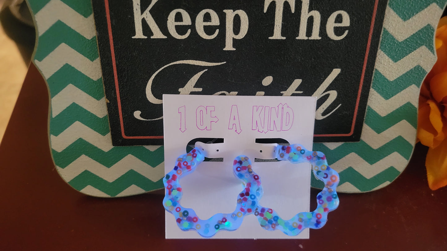 Hoop earrings