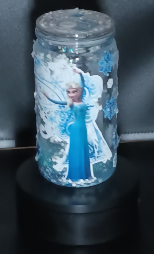 Frozen acrylic tumbler 16 oz $15