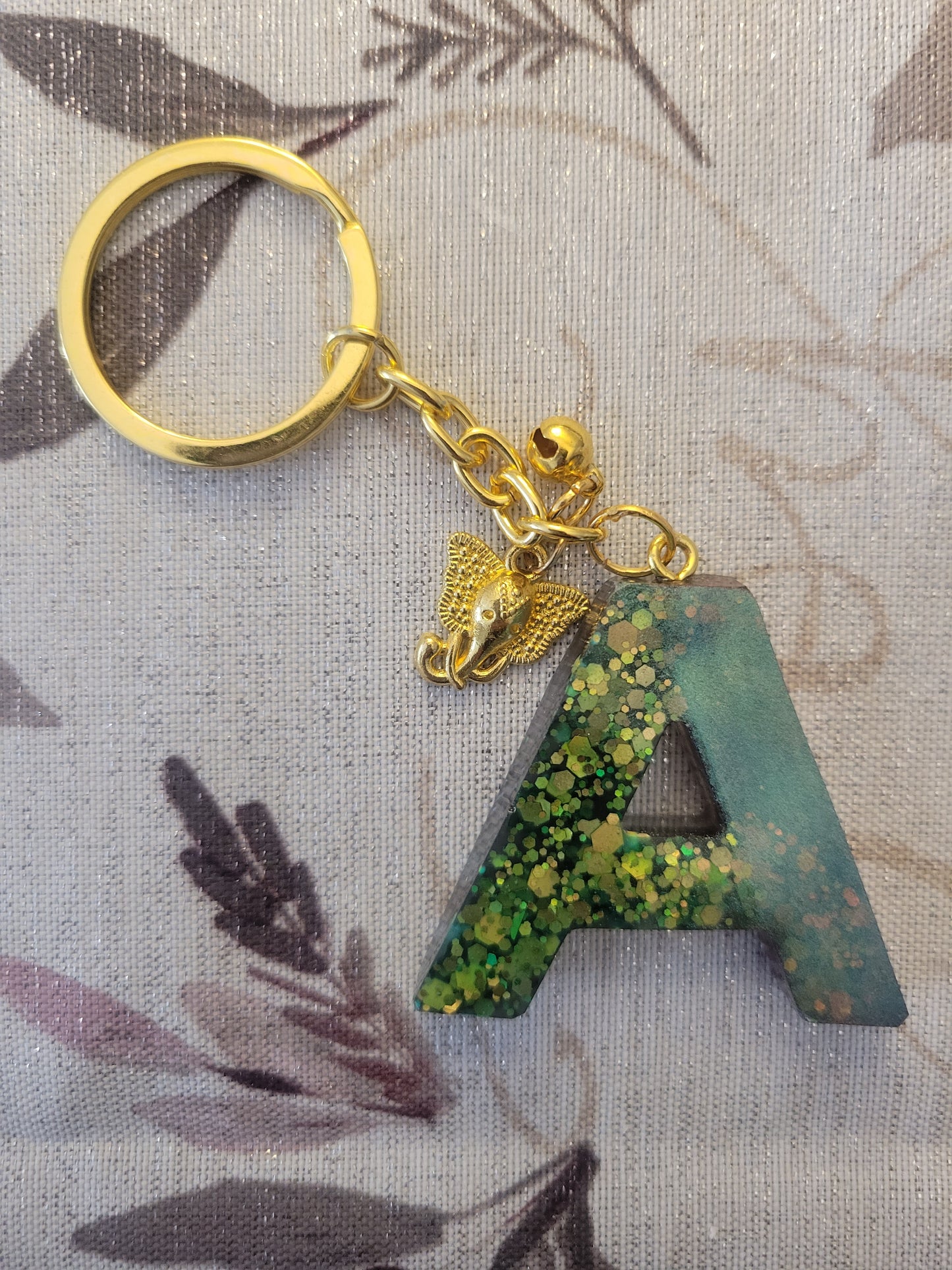 Alphabet keychain