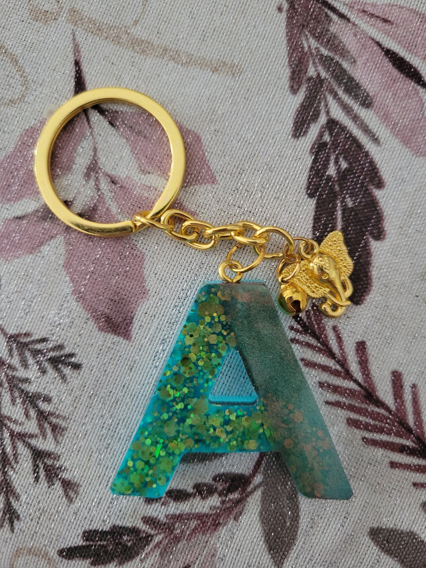 Alphabet keychain