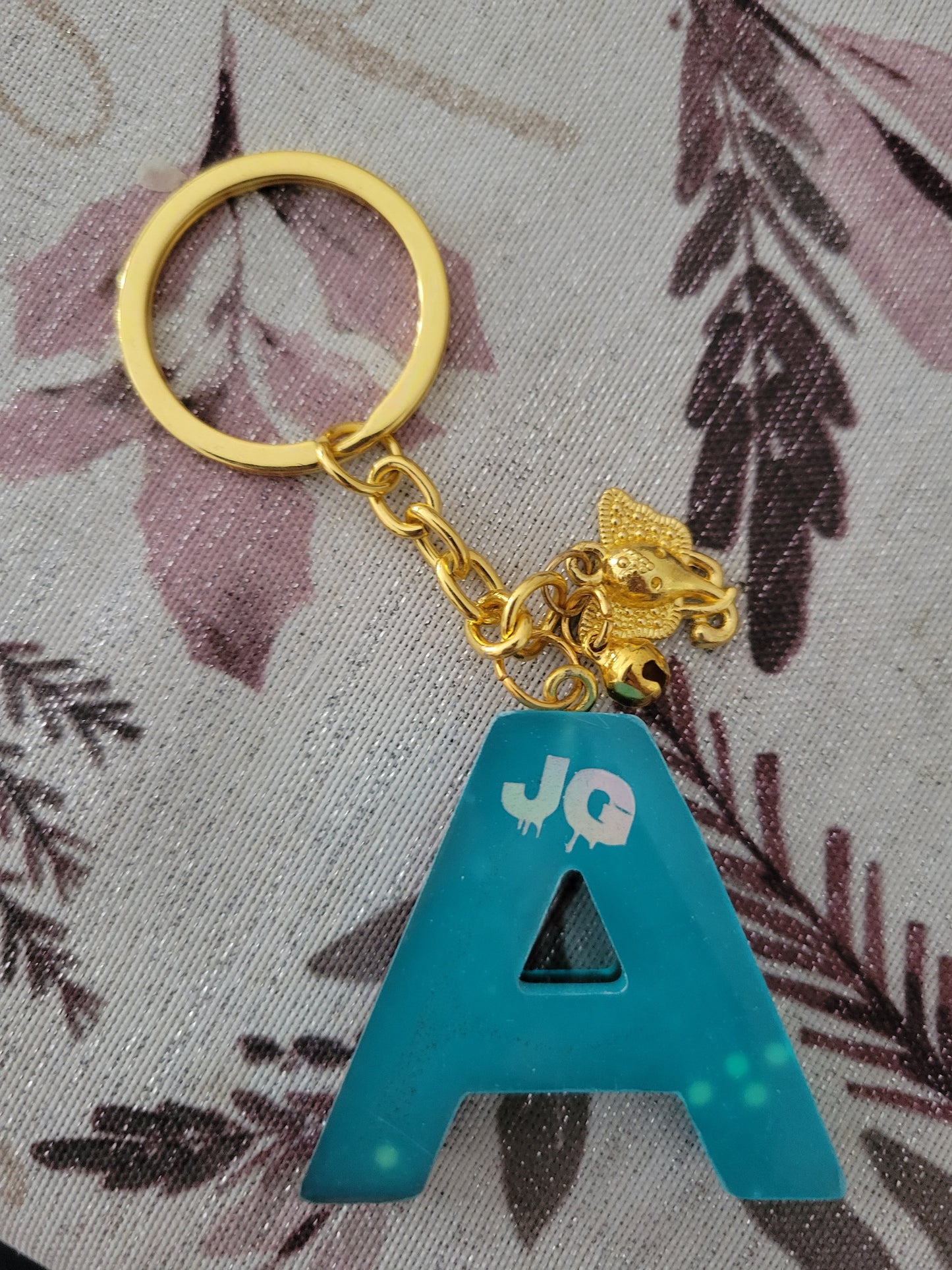 Alphabet keychain