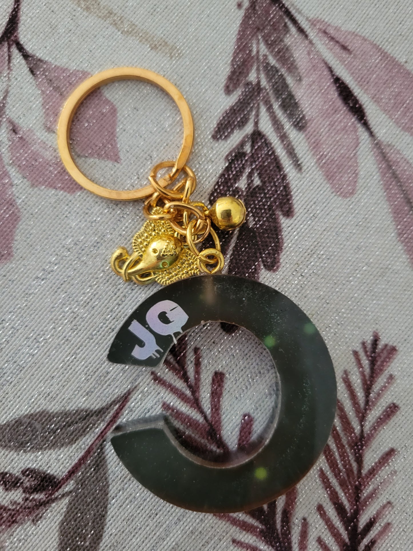 Alphabet keychain