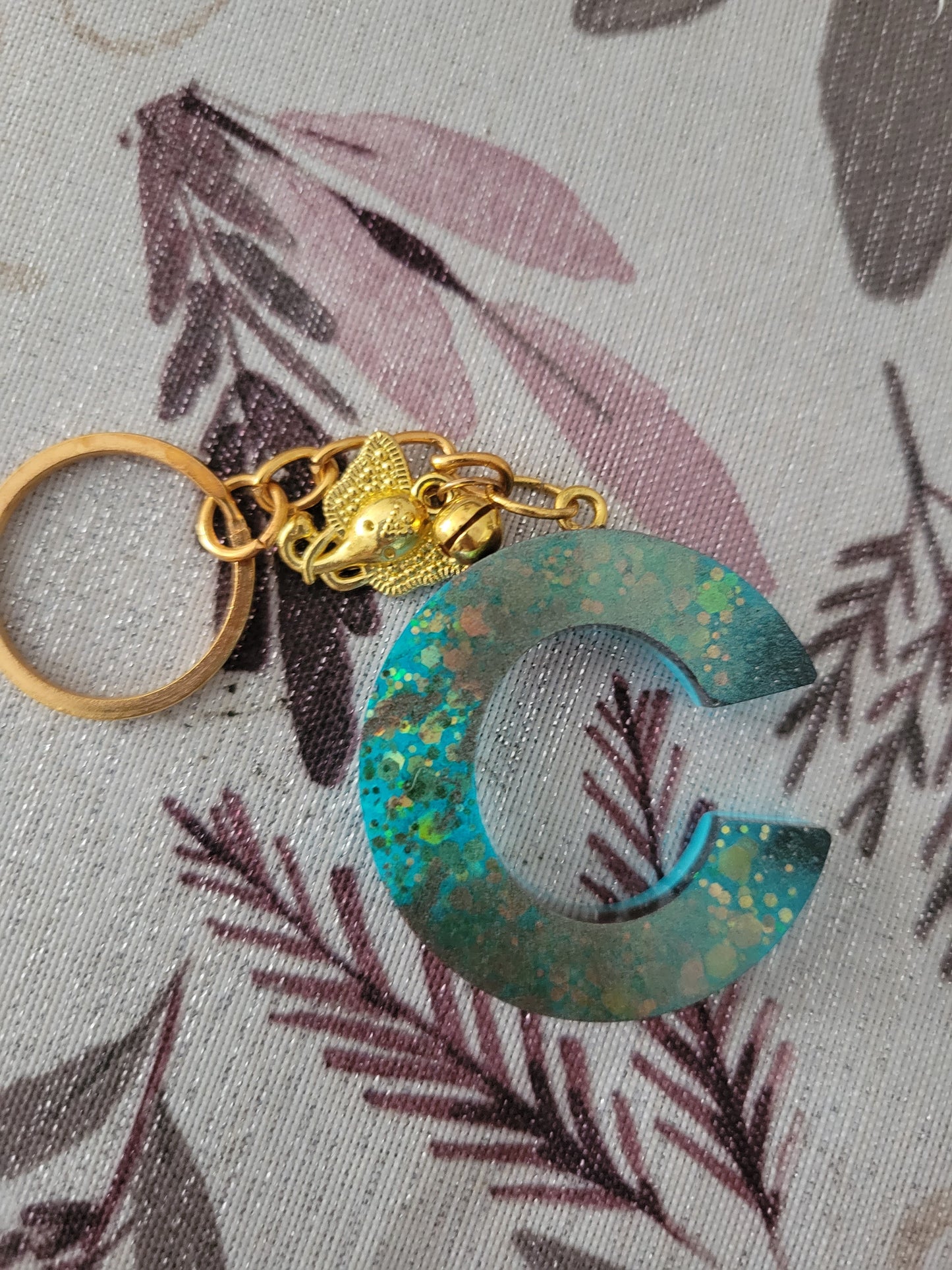 Alphabet keychain