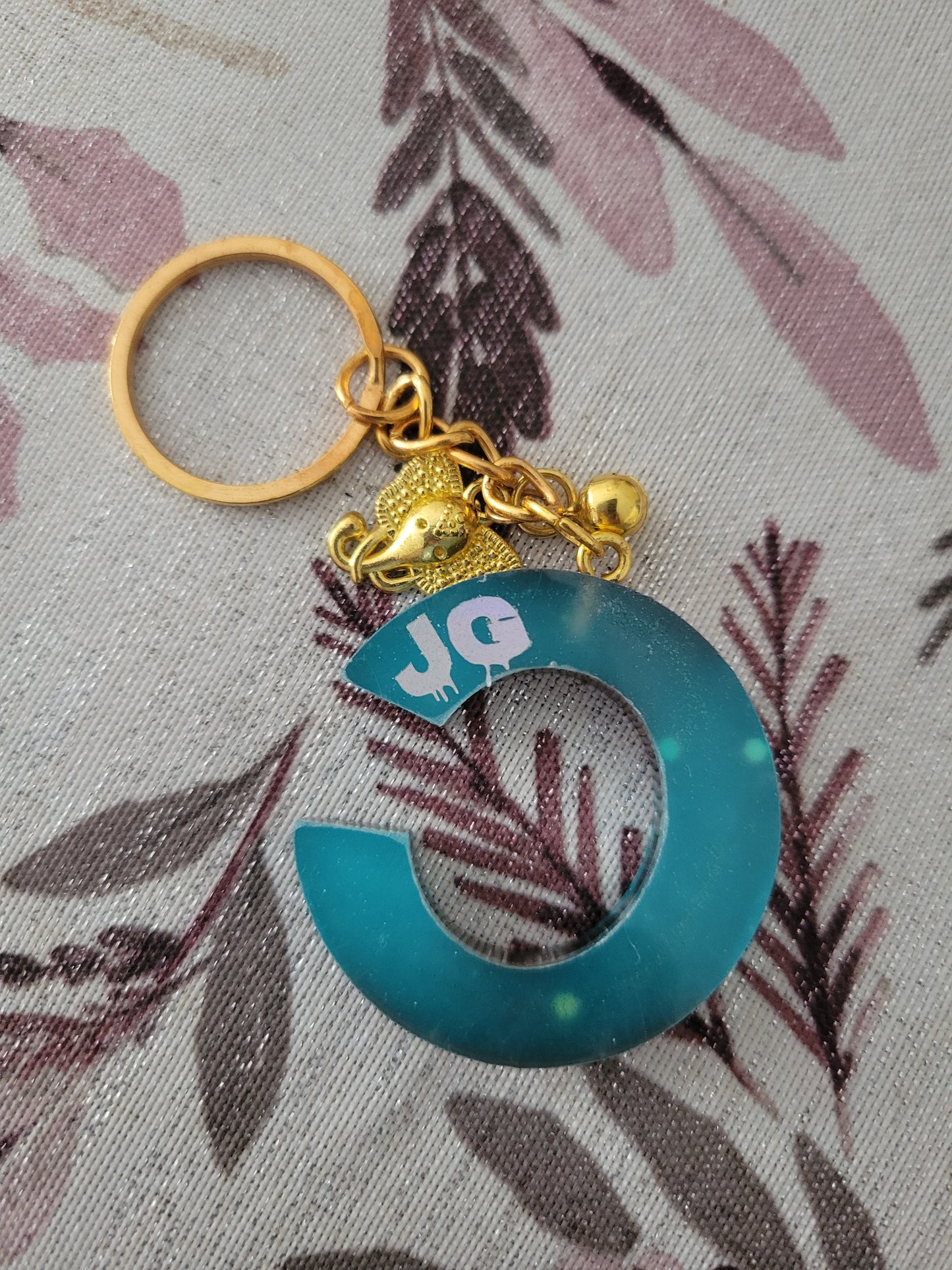 Alphabet keychain