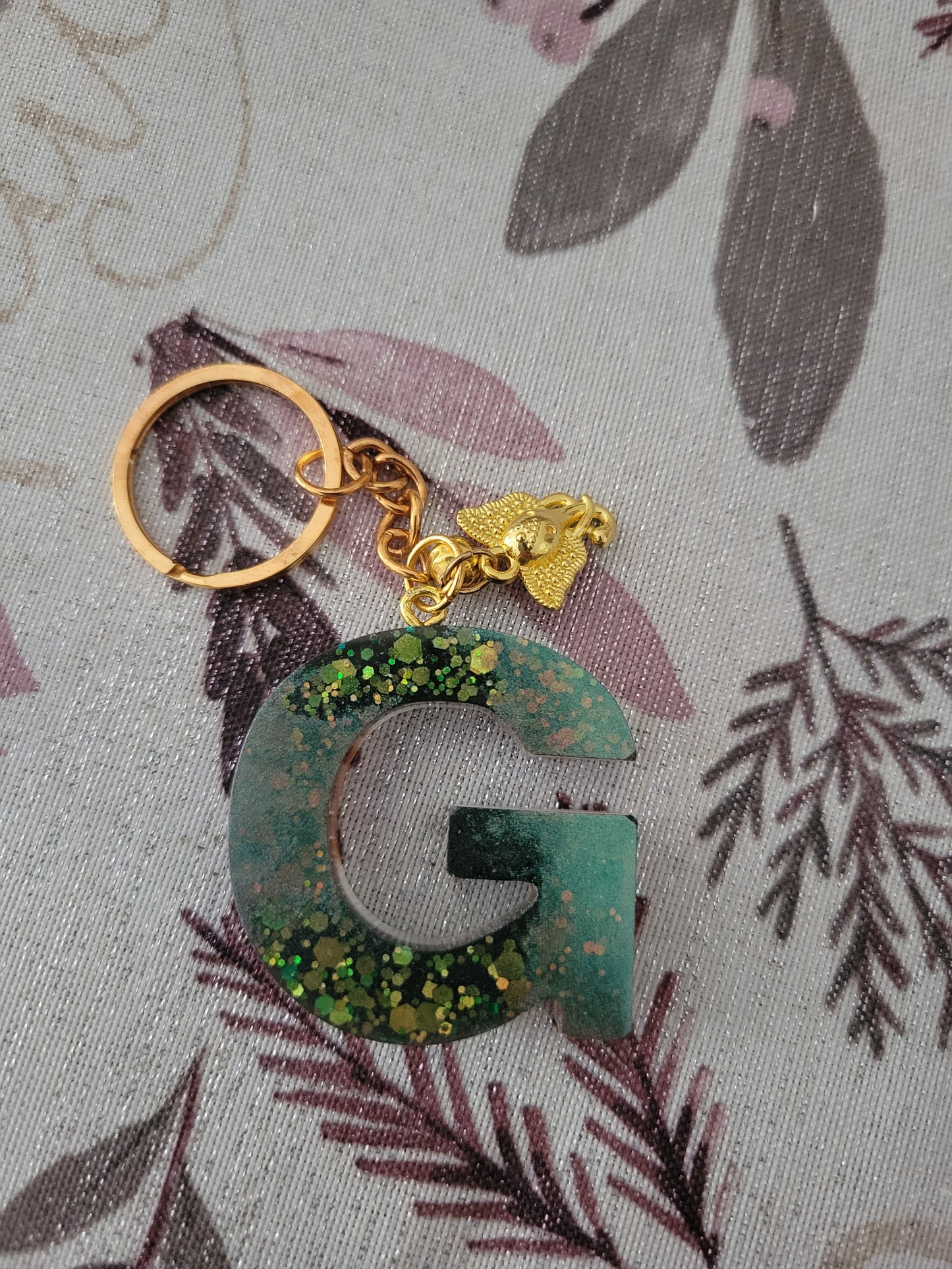 Alphabet keychain