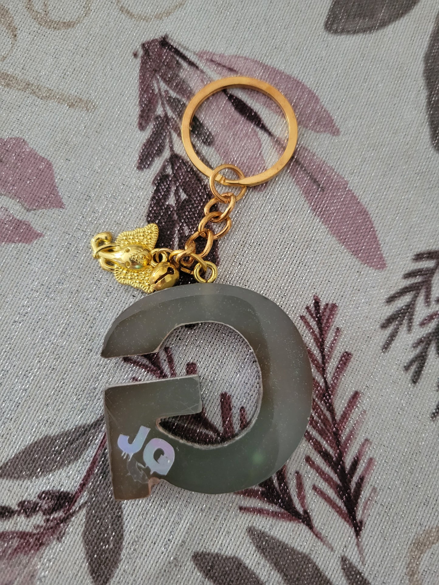 Alphabet keychain