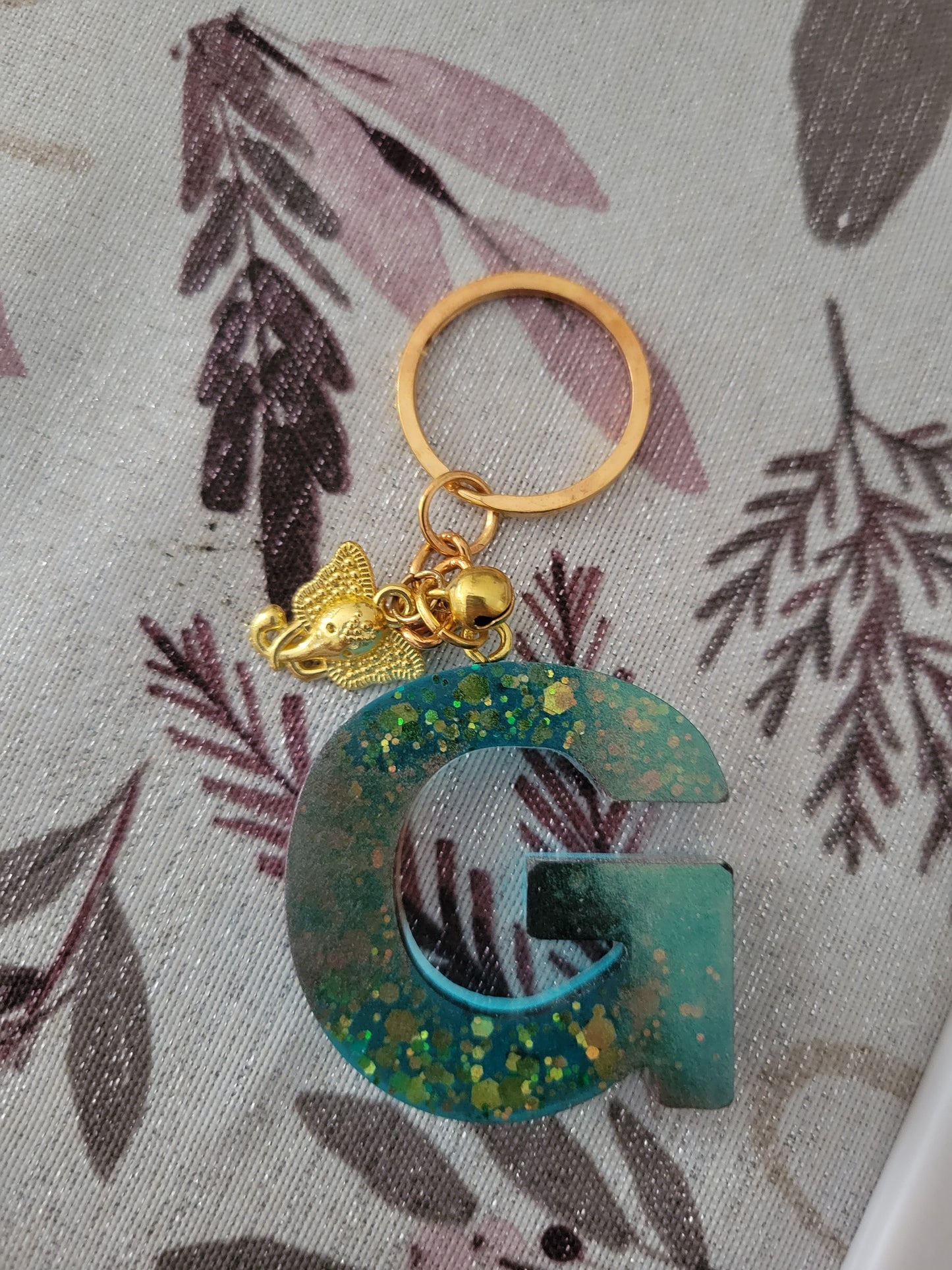Alphabet keychain