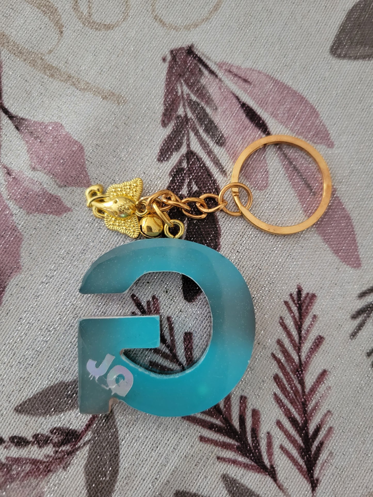 Alphabet keychain