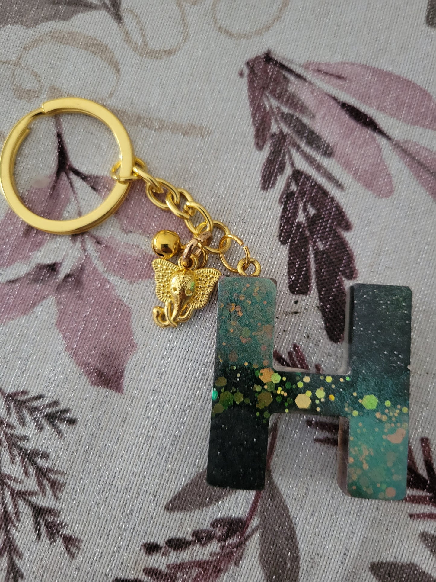 Alphabet keychain
