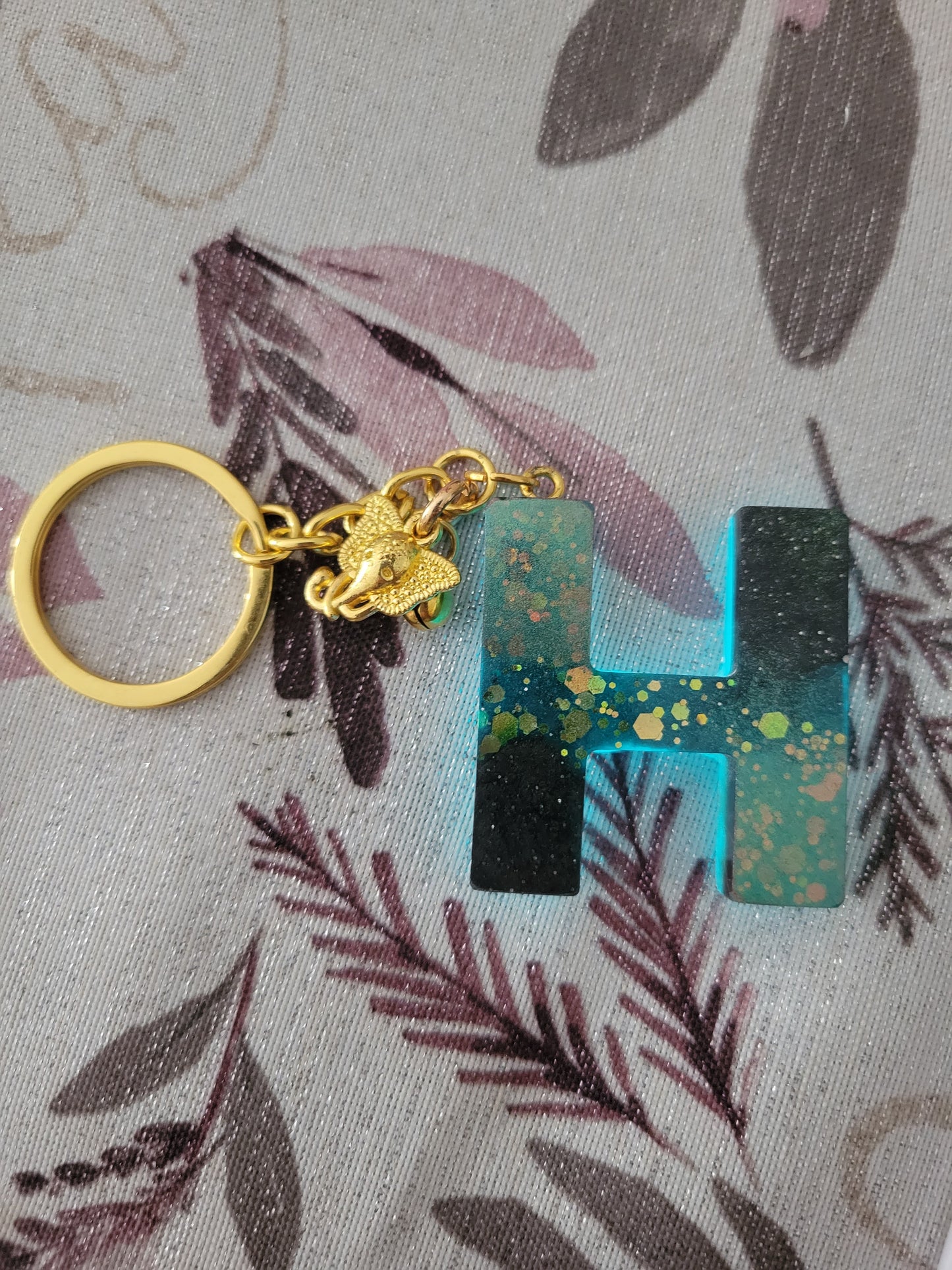 Alphabet keychain