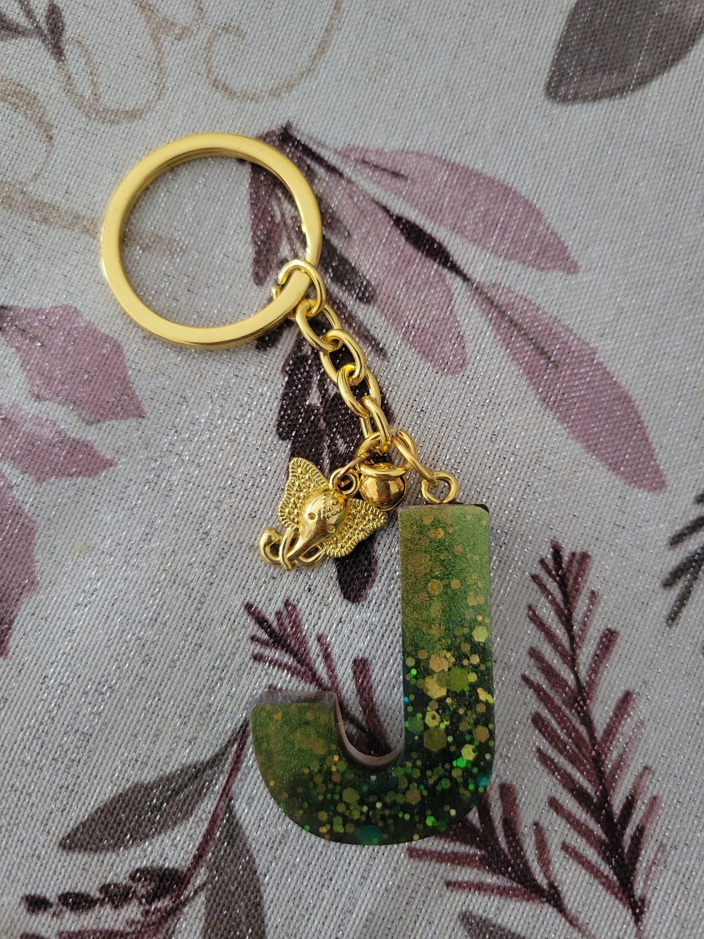 Alphabet keychain