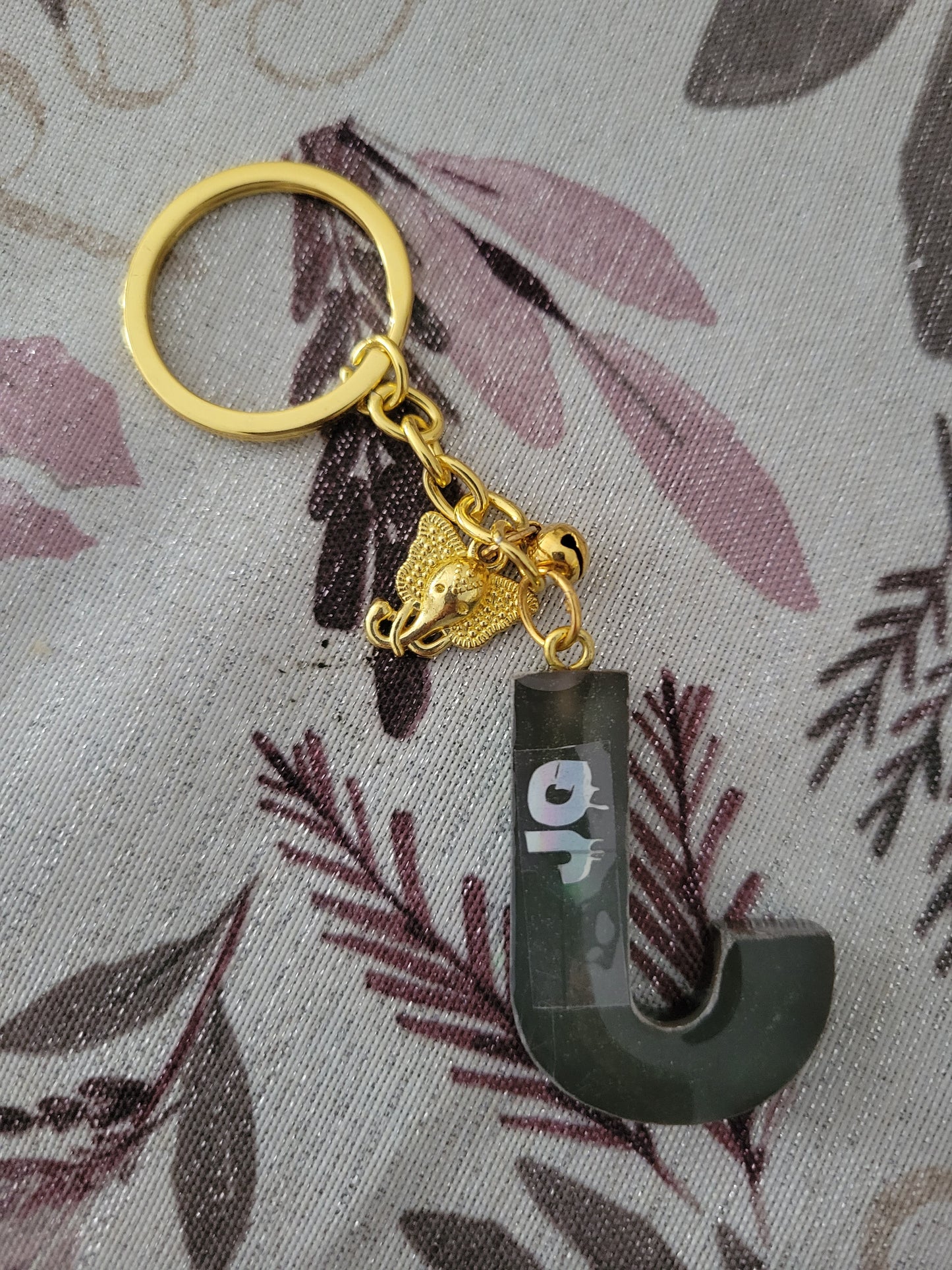 Alphabet keychain