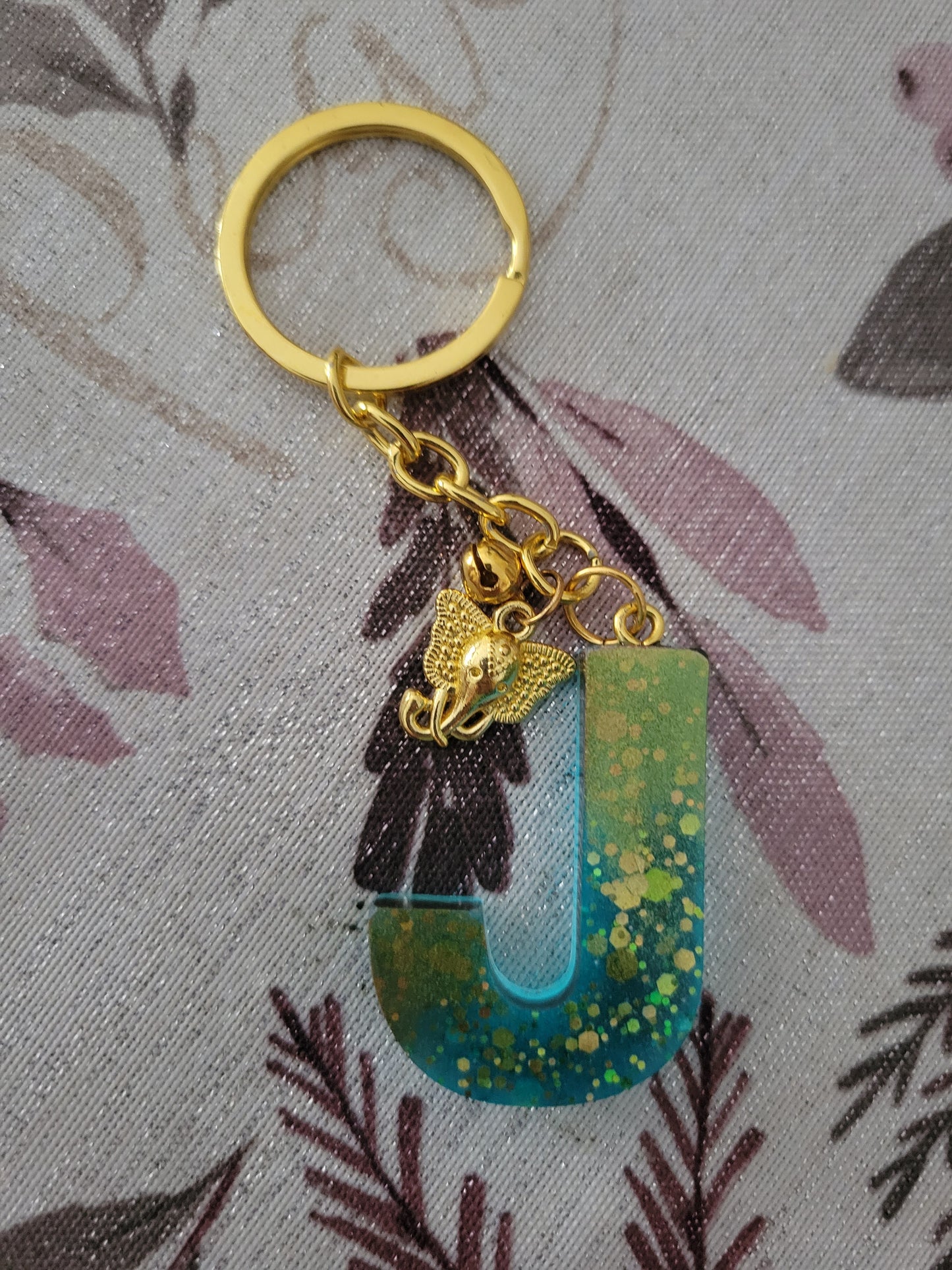 Alphabet keychain