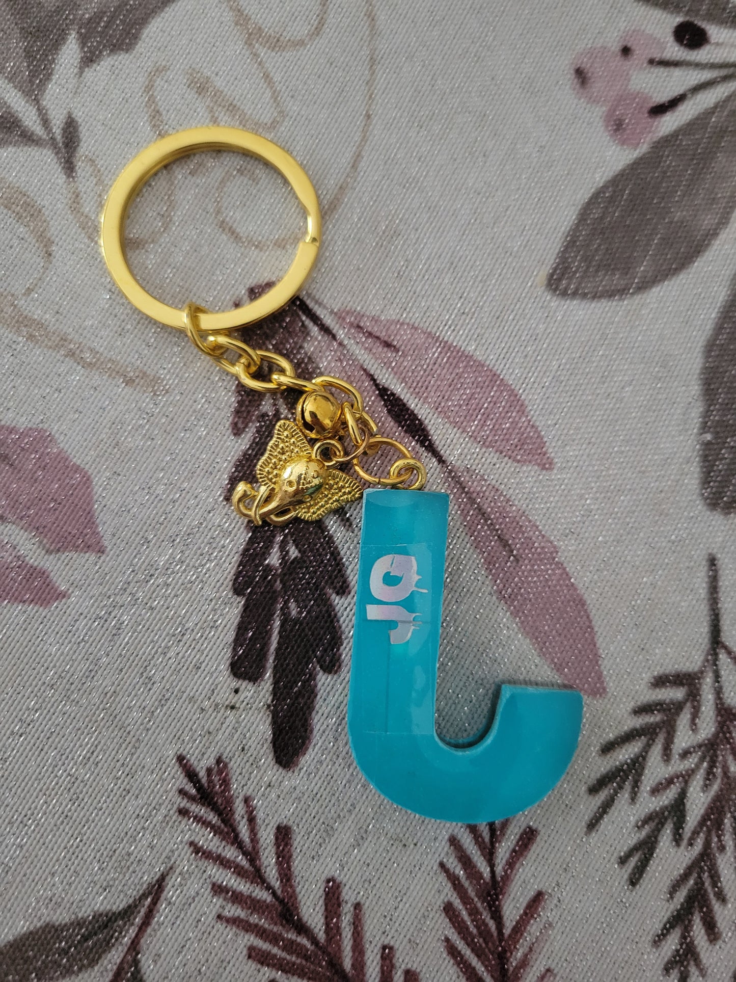 Alphabet keychain