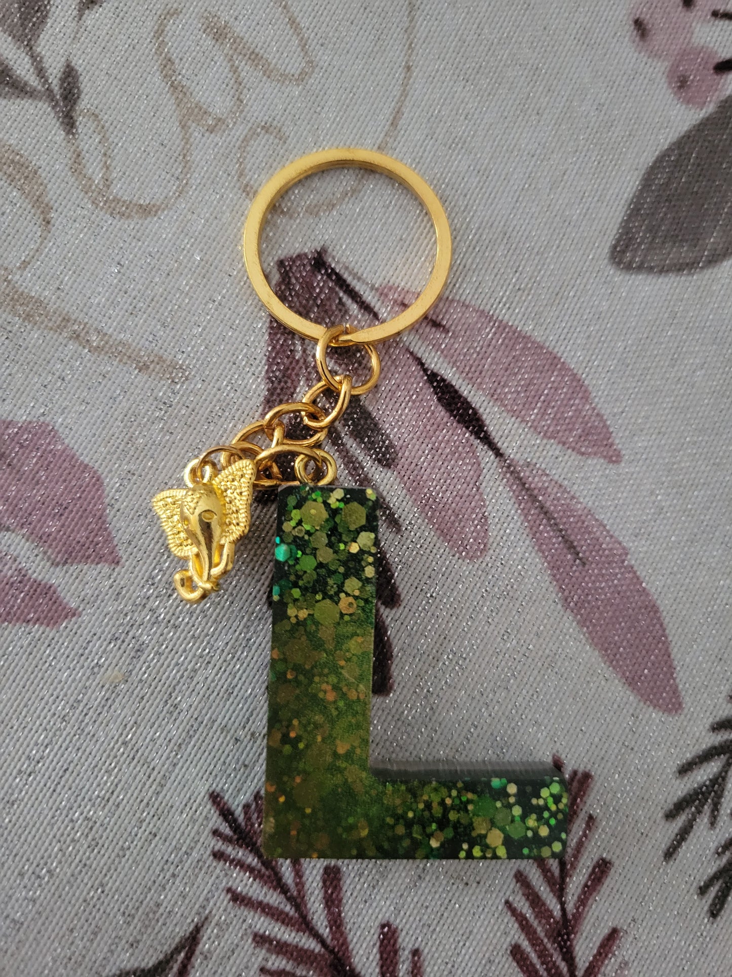 Alphabet keychain