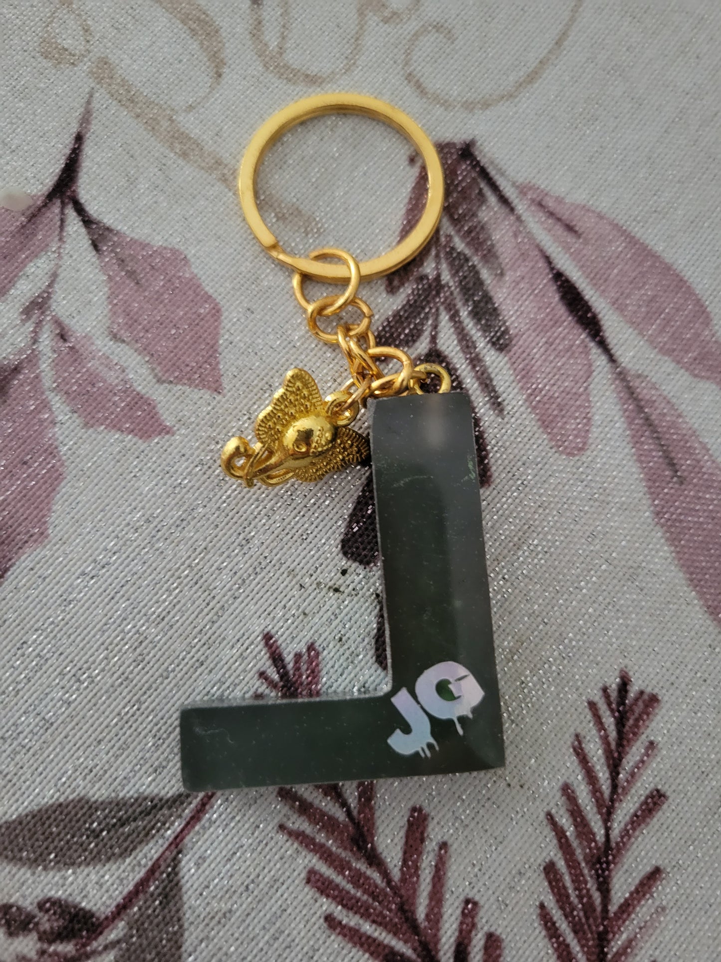 Alphabet keychain
