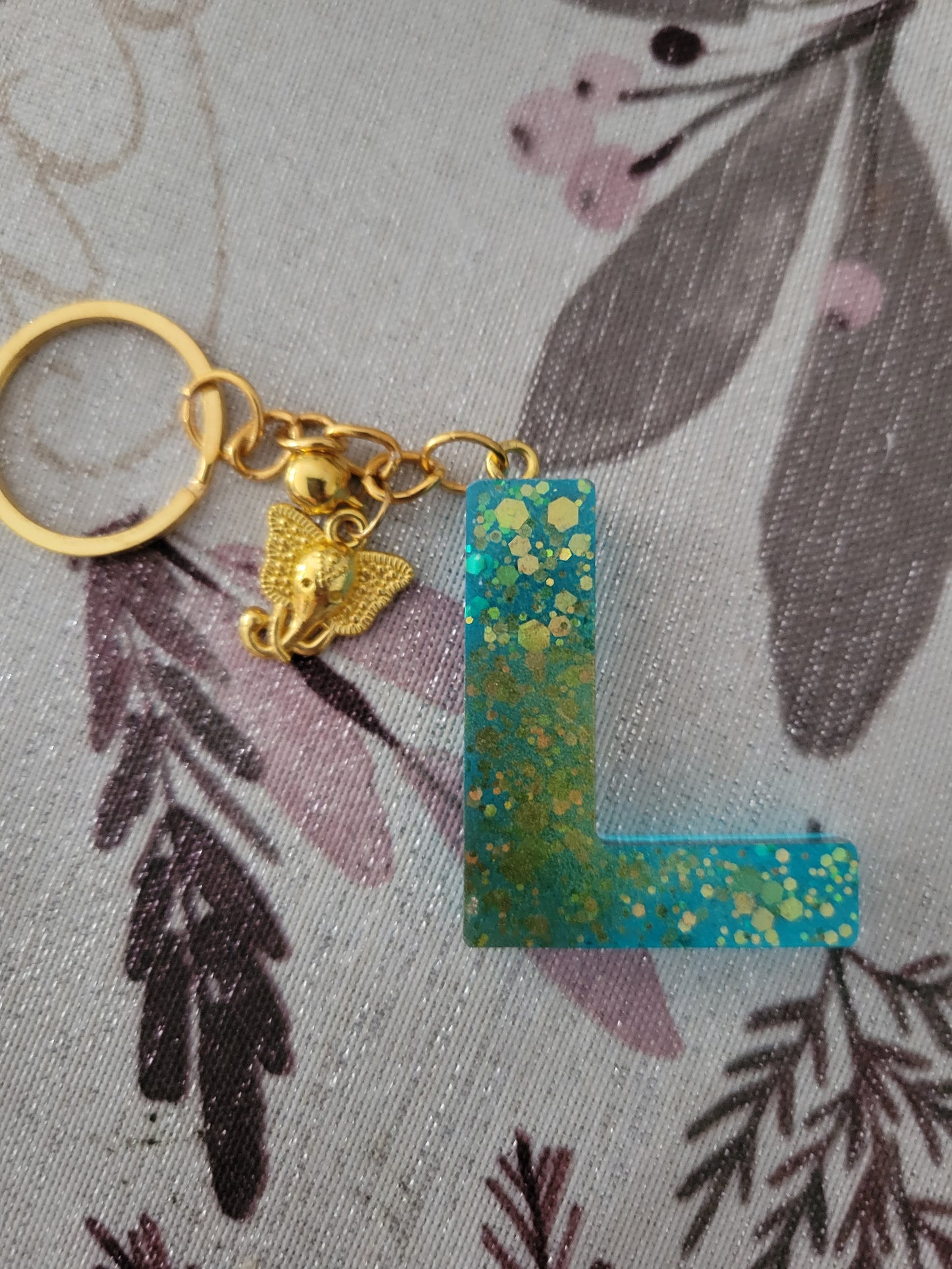 Alphabet keychain