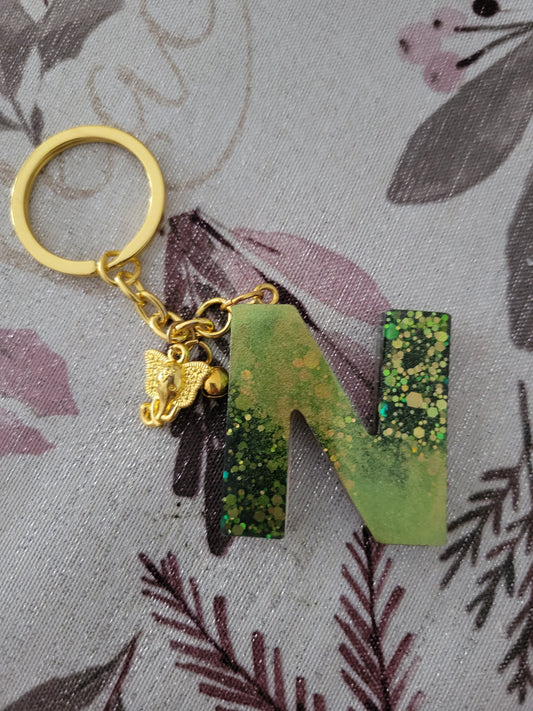 Alphabet keychain