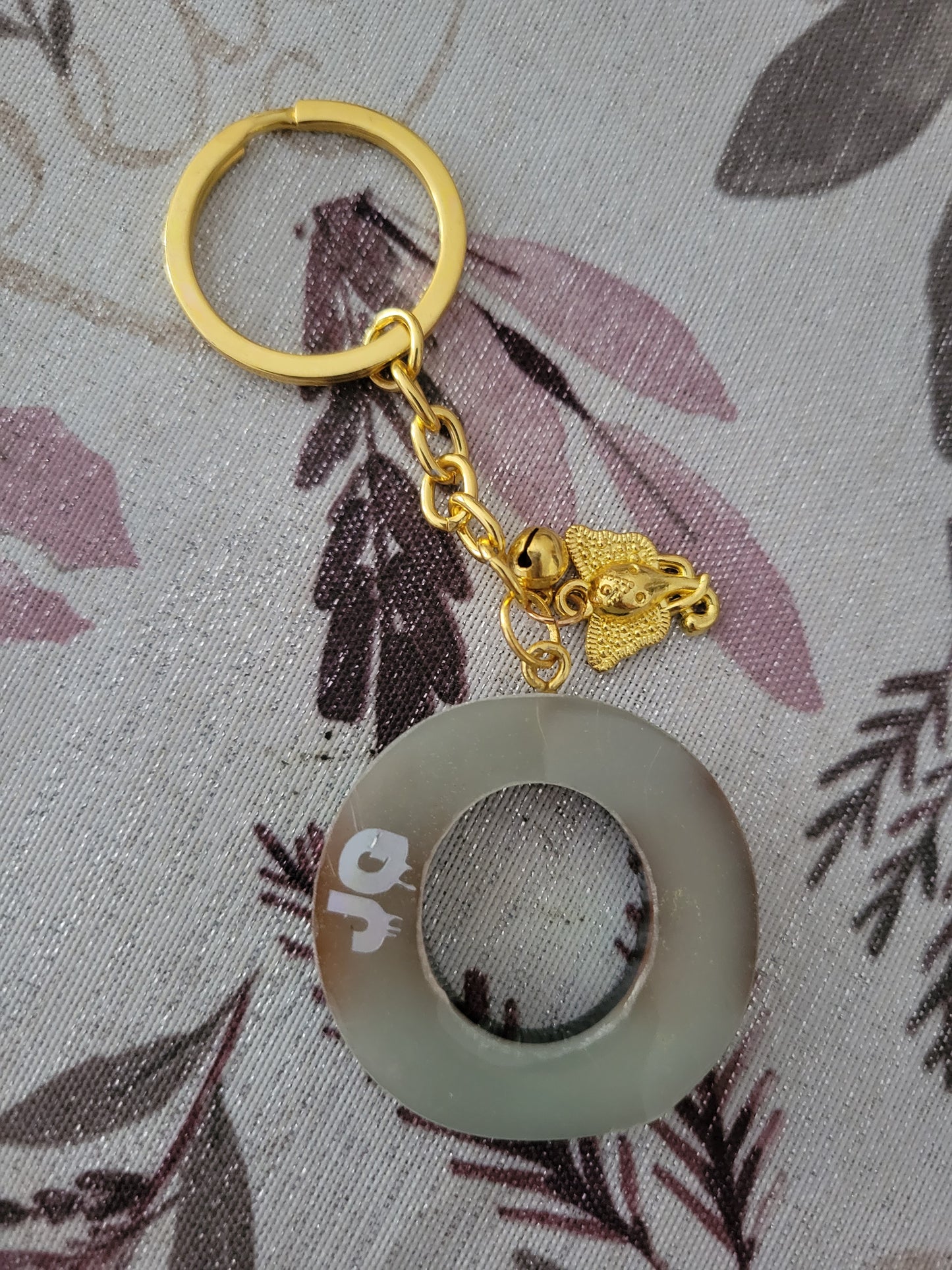 Alphabet keychain