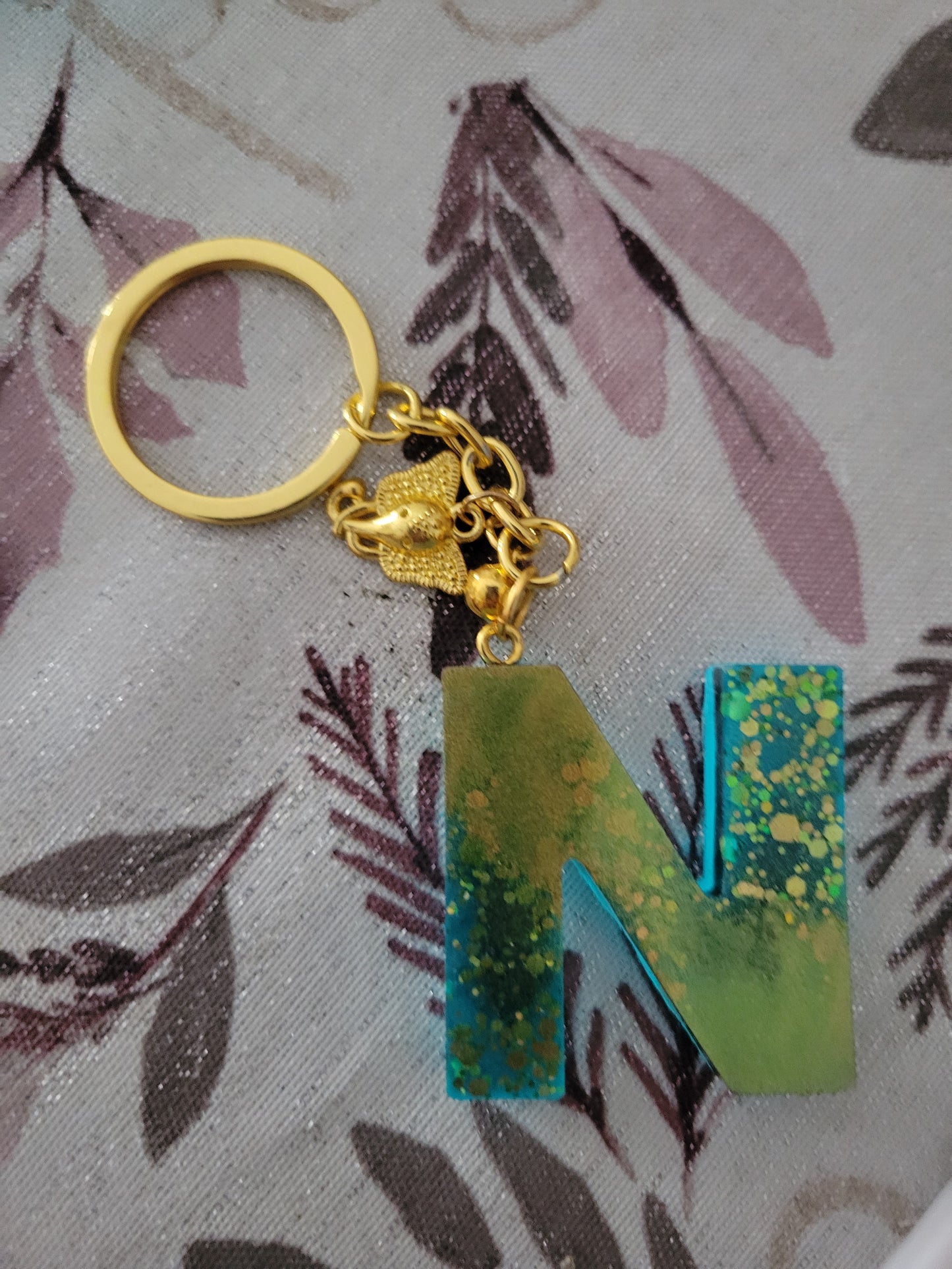 Alphabet keychain