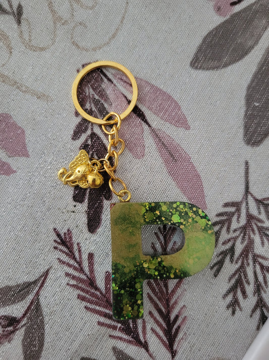 Alphabet keychain