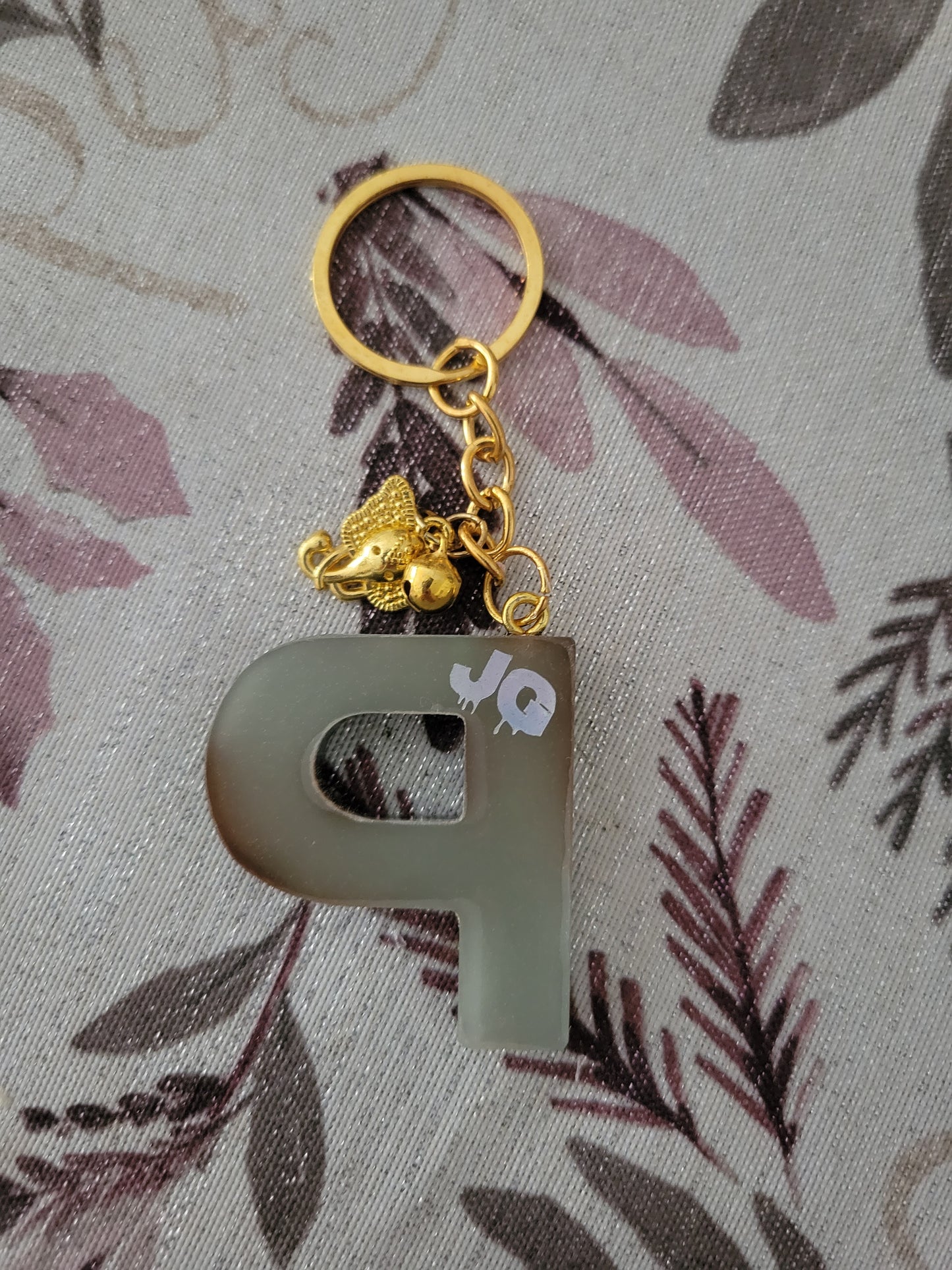 Alphabet keychain