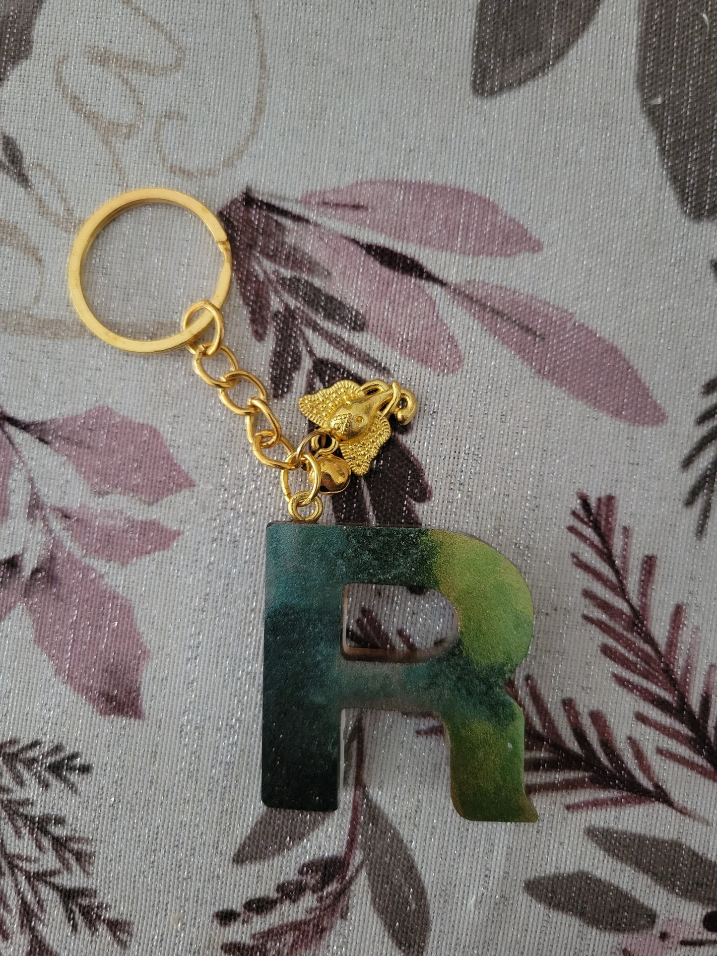 Alphabet keychain