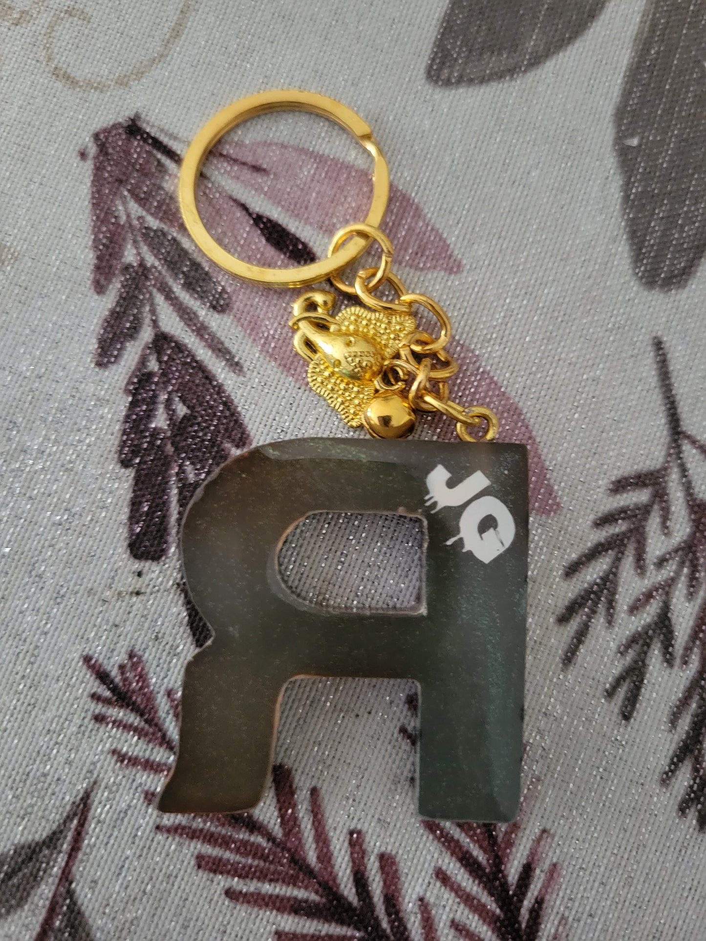 Alphabet keychain