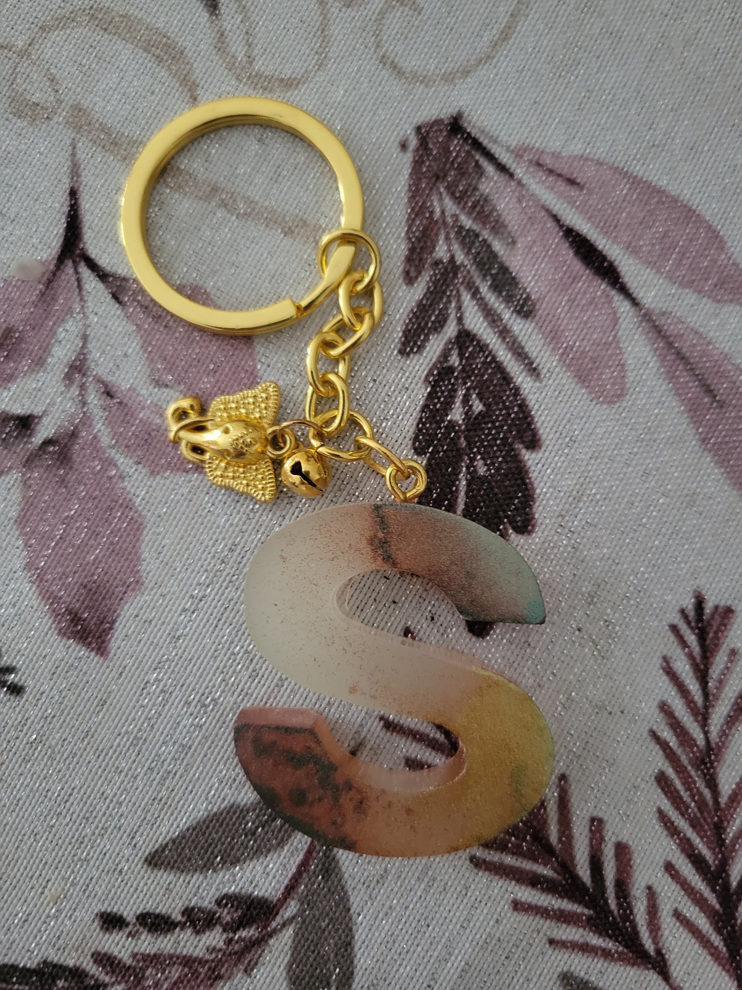Alphabet keychain