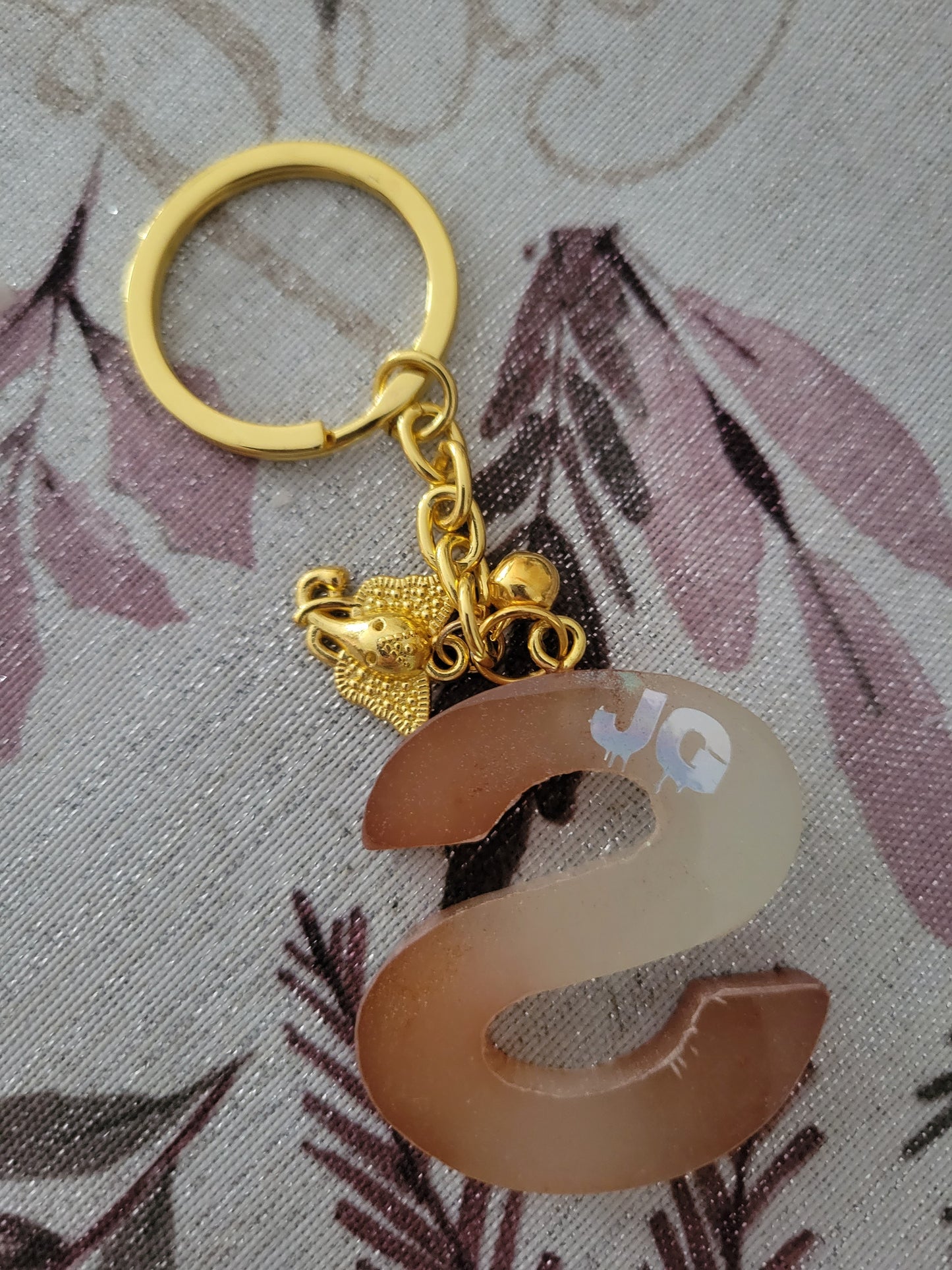 Alphabet keychain