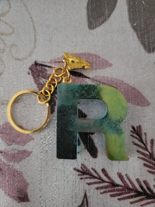 Alphabet keychain