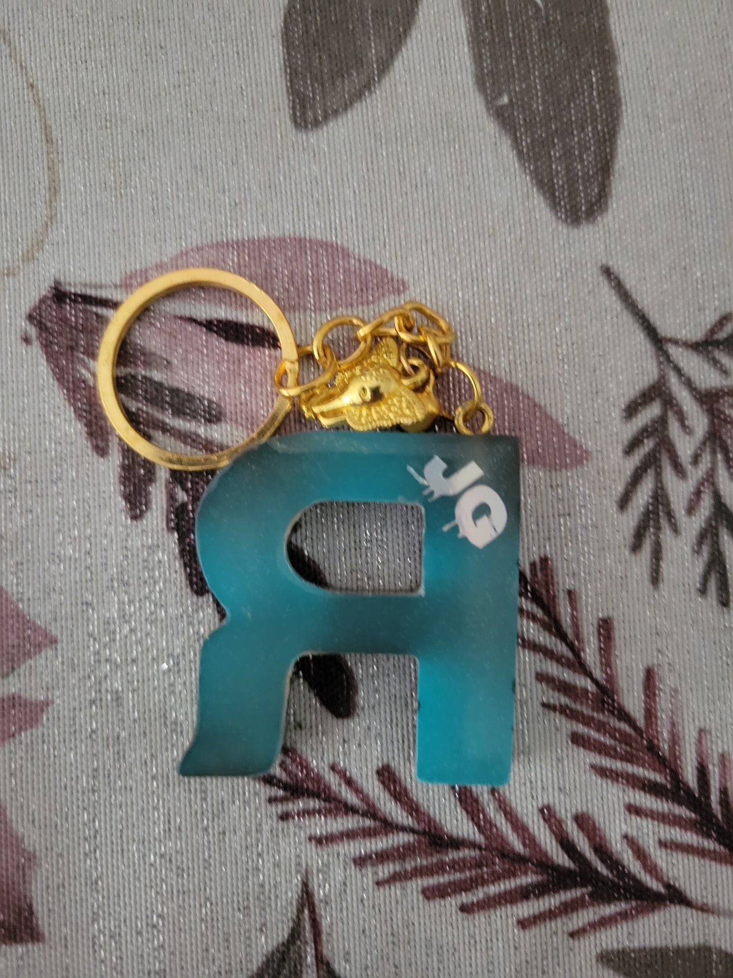 Alphabet keychain