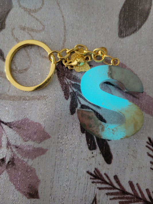 Alphabet keychain