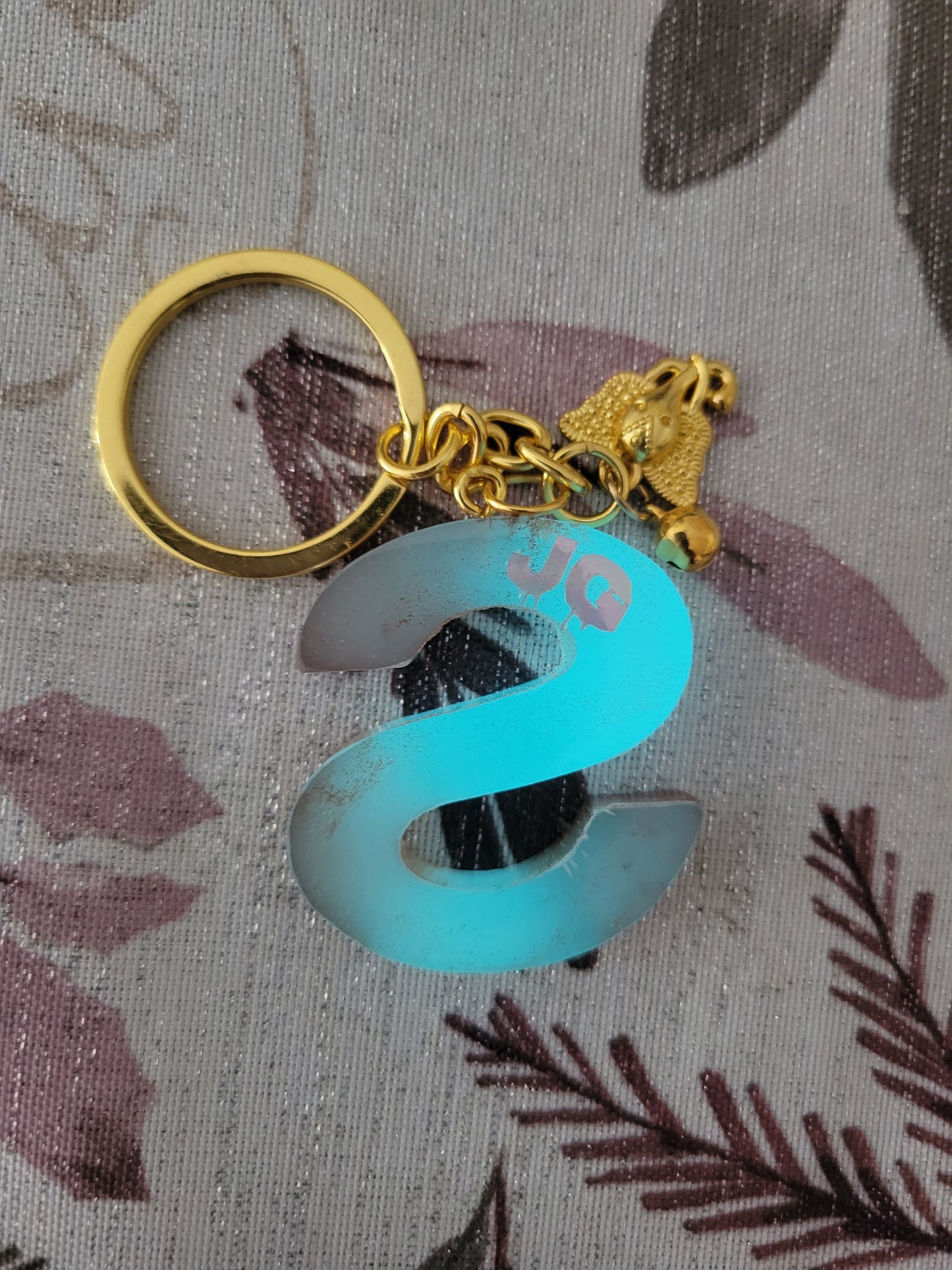 Alphabet keychain