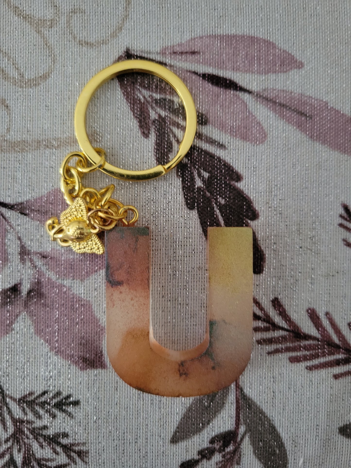 Alphabet keychain