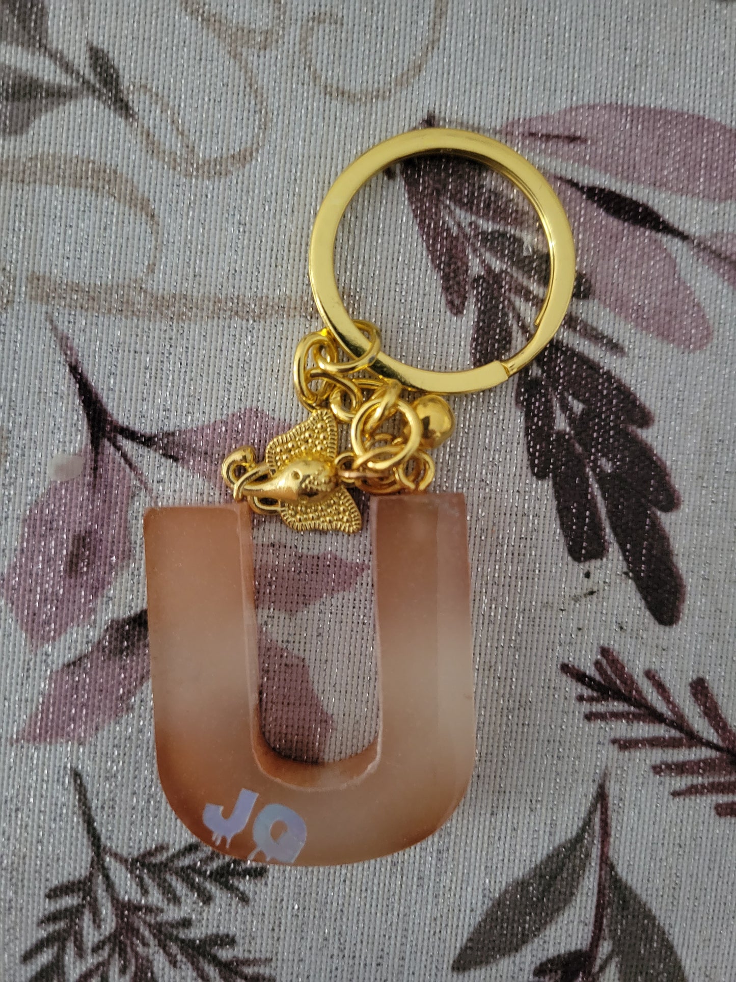 Alphabet keychain