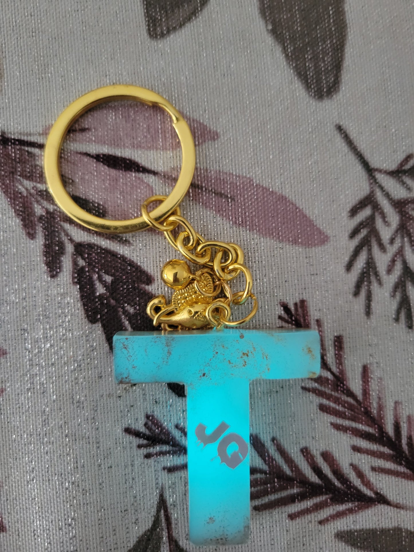 Alphabet keychain