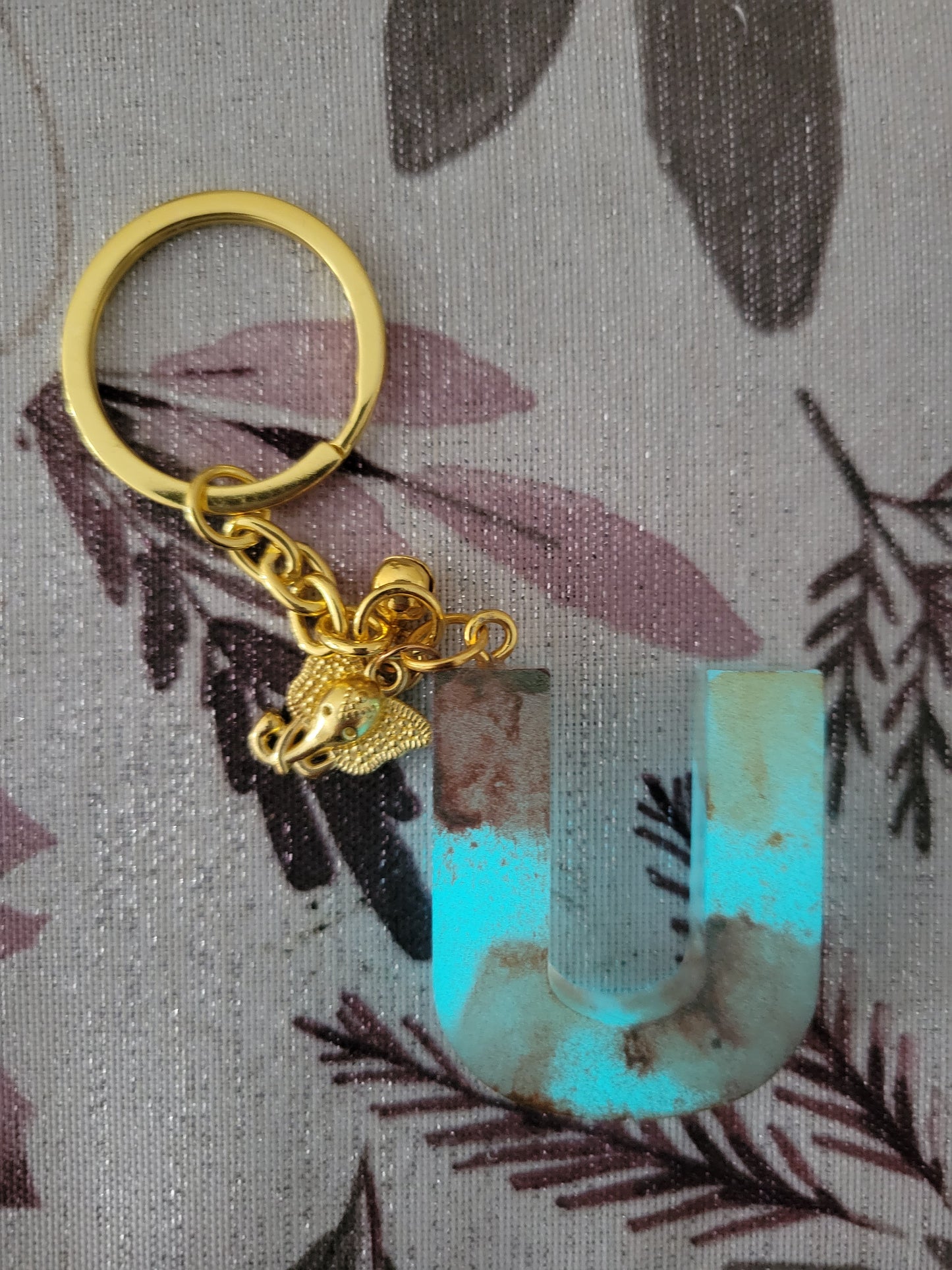 Alphabet keychain