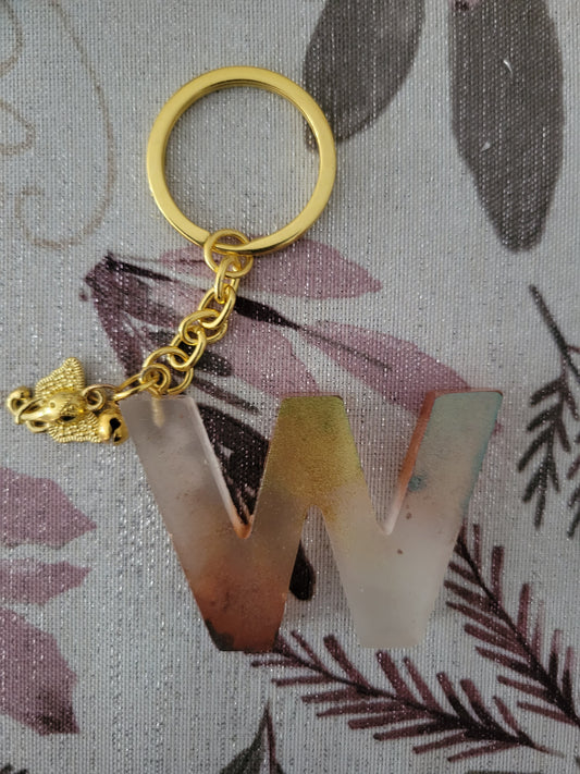 Alphabet keychain