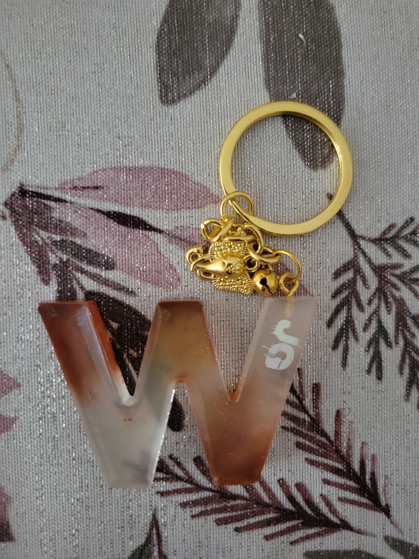 Alphabet keychain