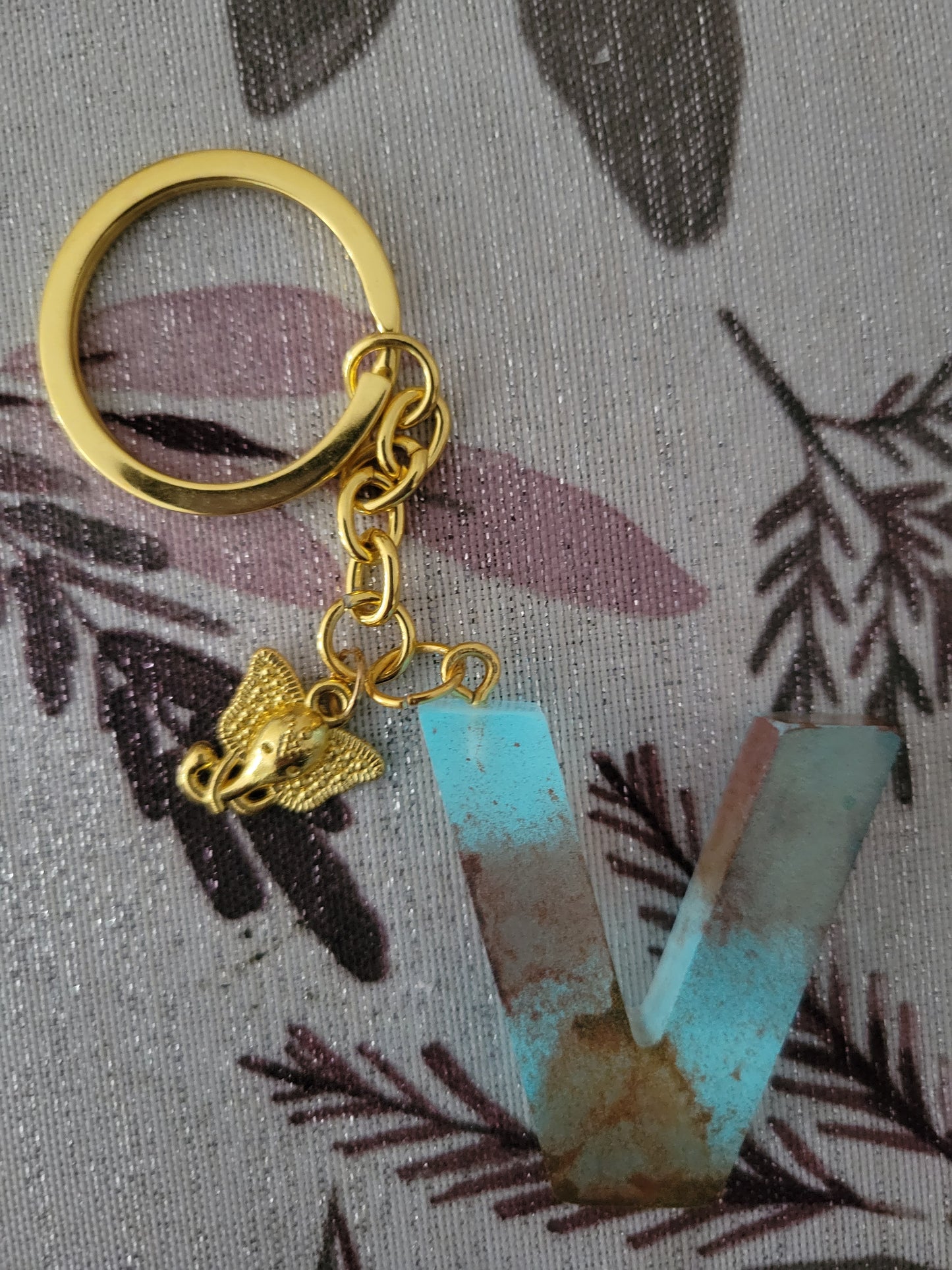 Alphabet keychain