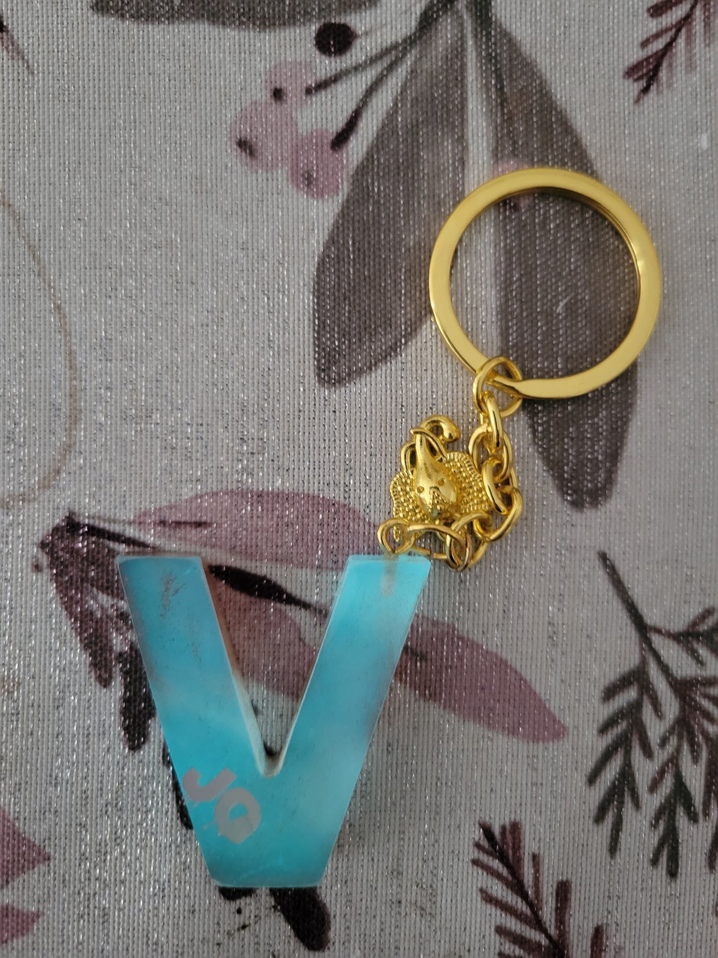 Alphabet keychain