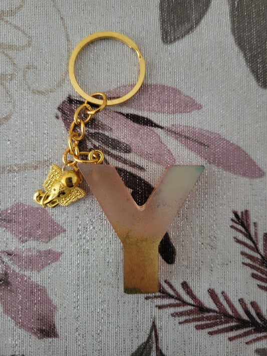 Alphabet keychain