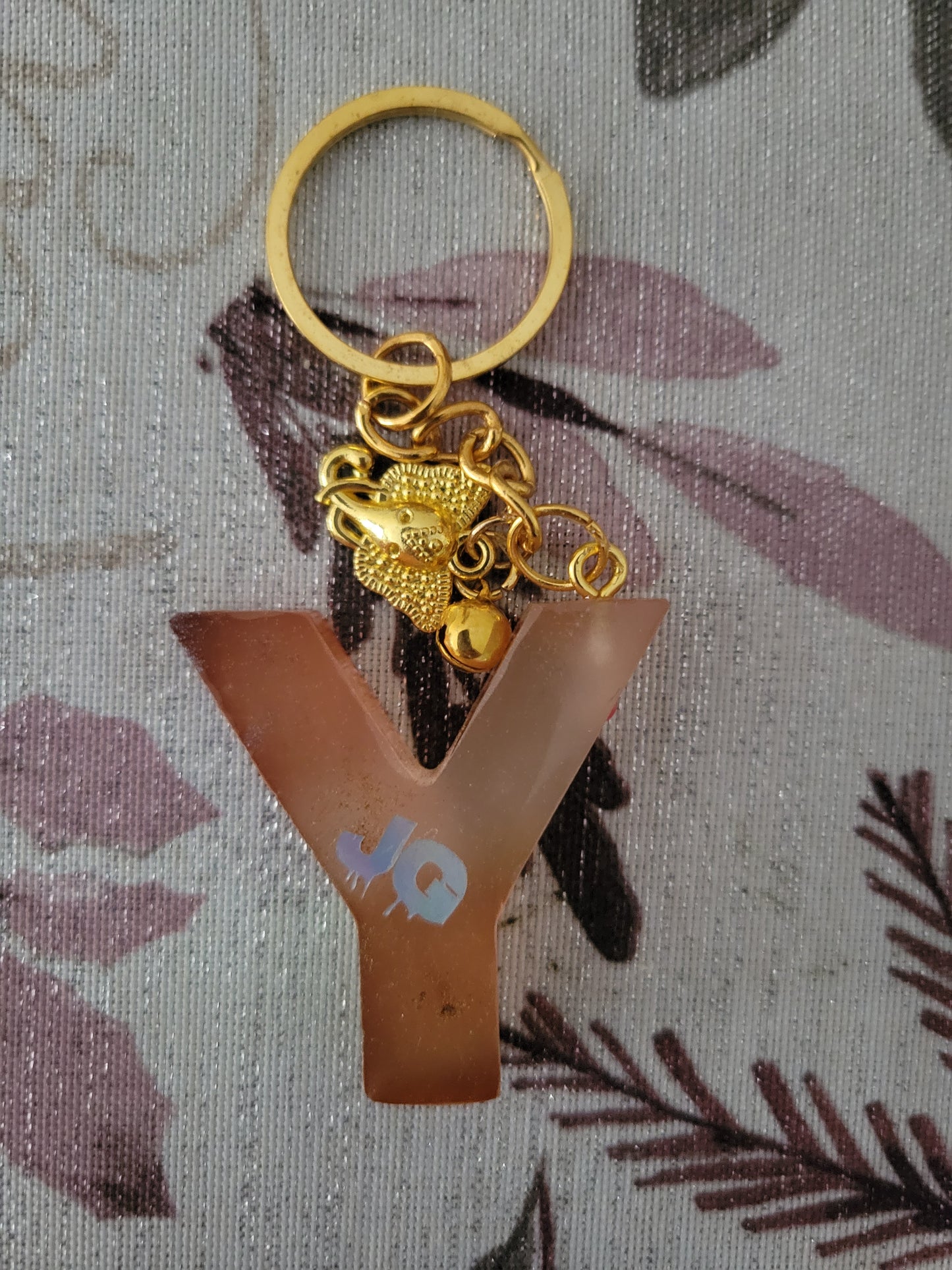 Alphabet keychain