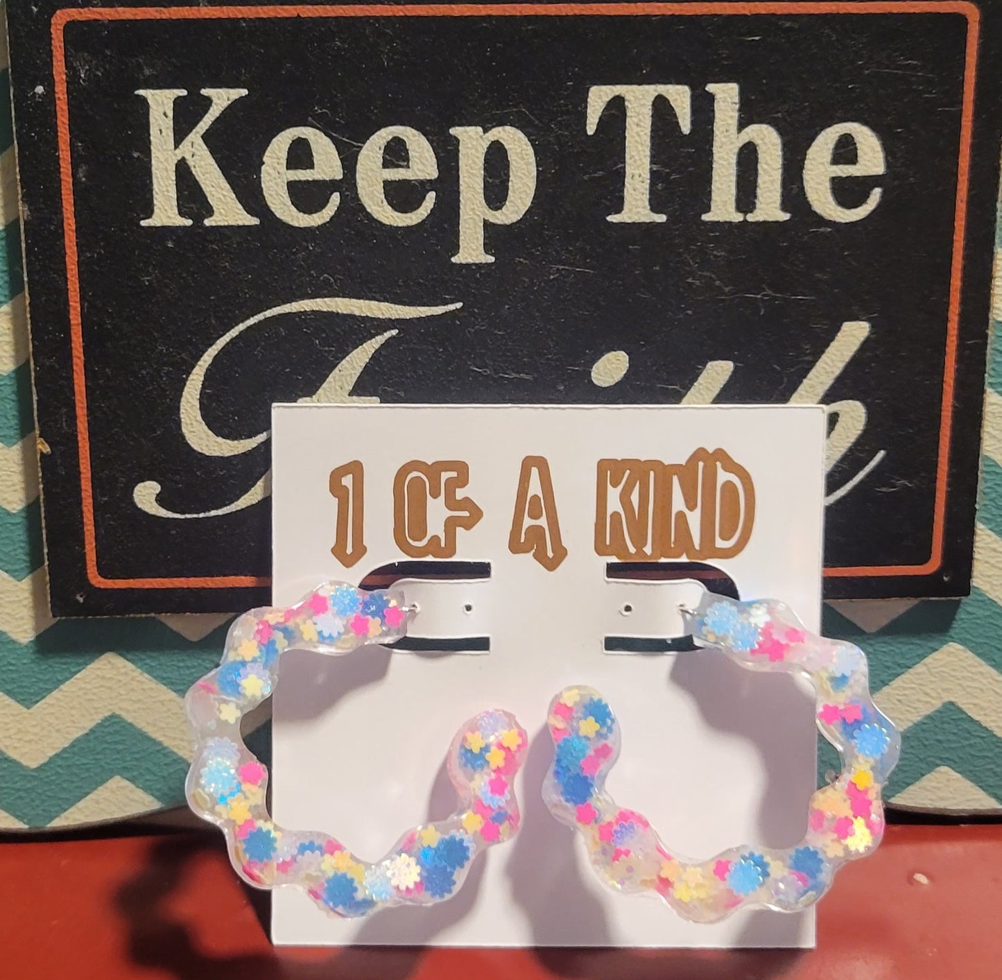 Hoop earrings