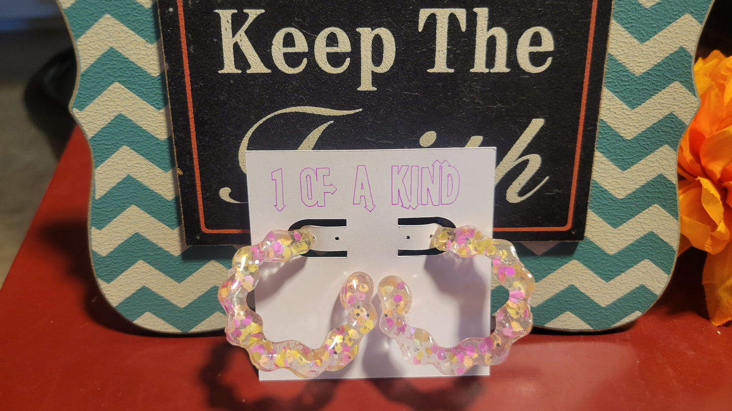 Hoop earrings